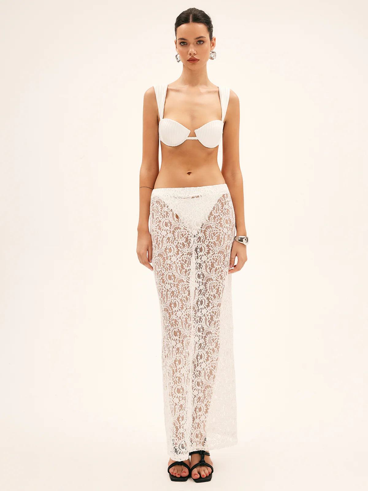 Shining Pearl Shell Bikini Set