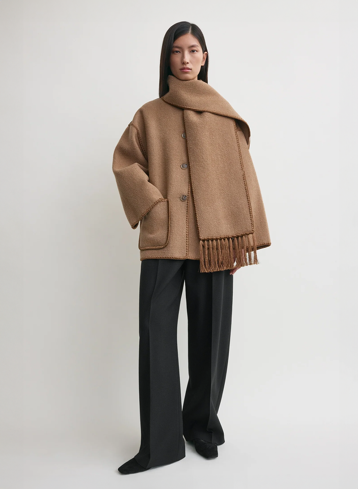 The Arlette Wrap Coat