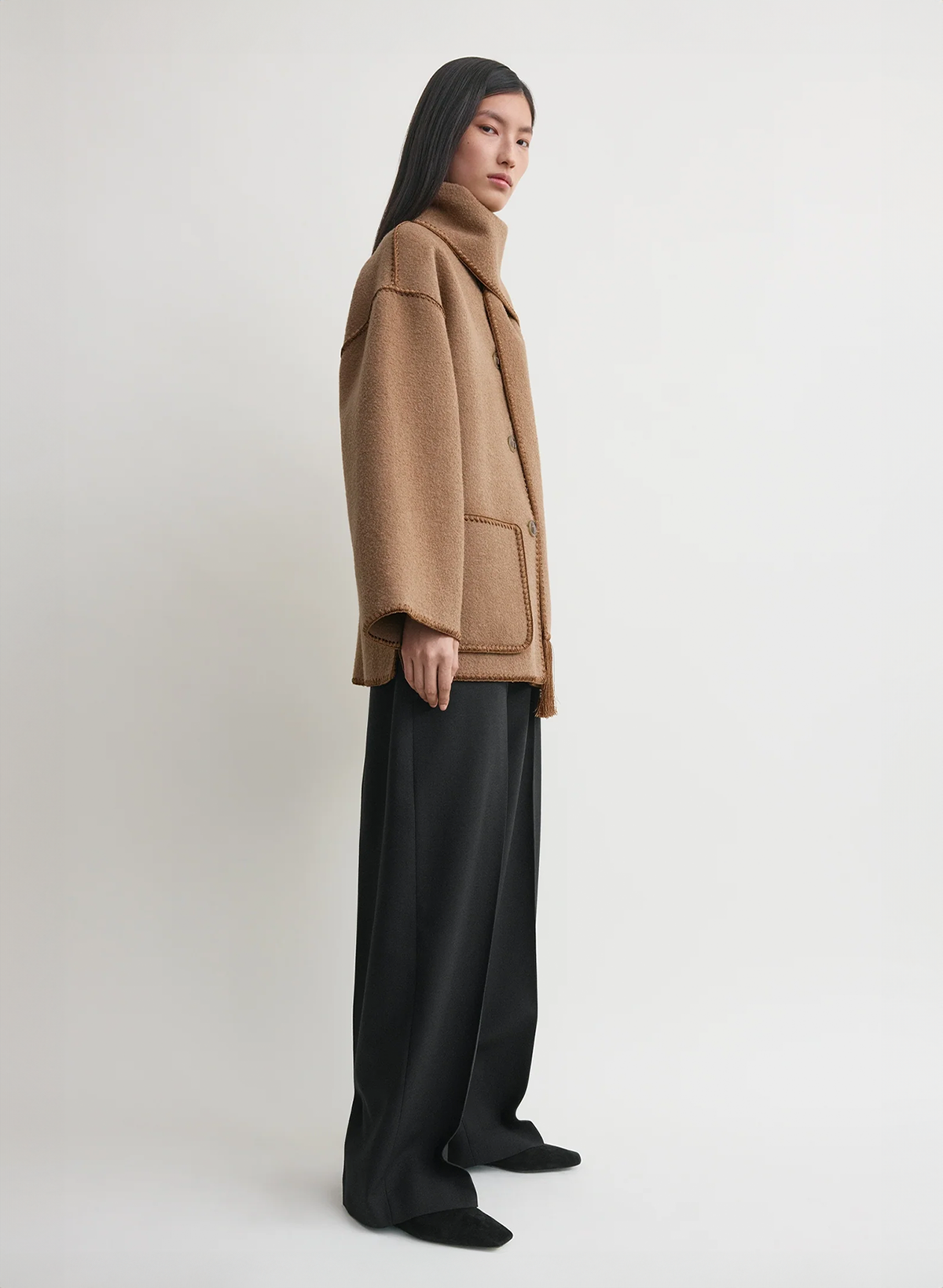 The Arlette Wrap Coat