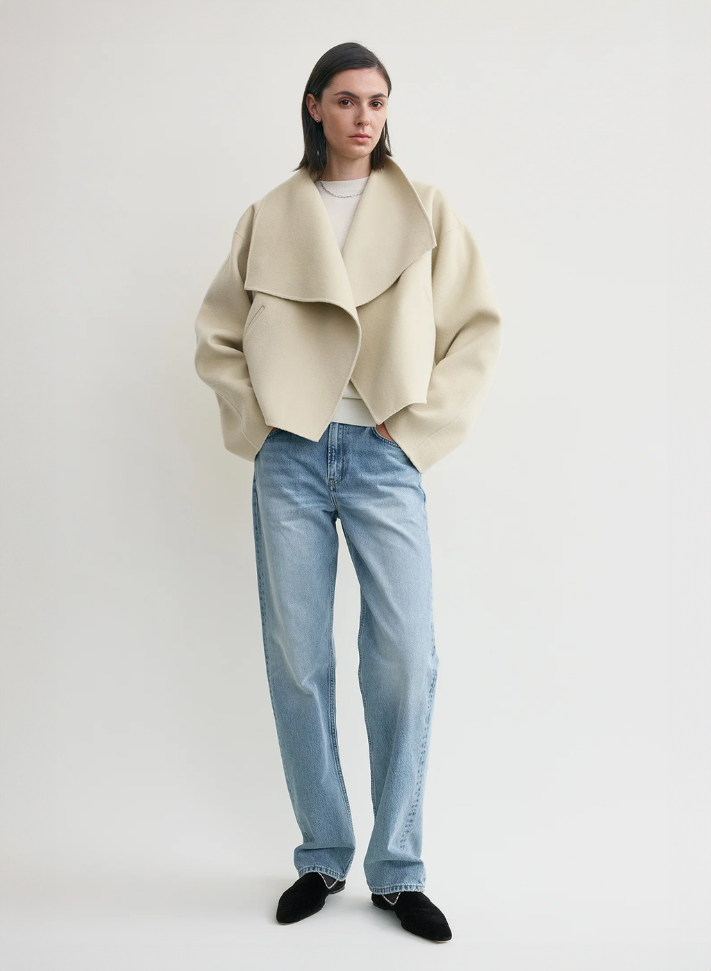 The Aure Soft-Structure Coat