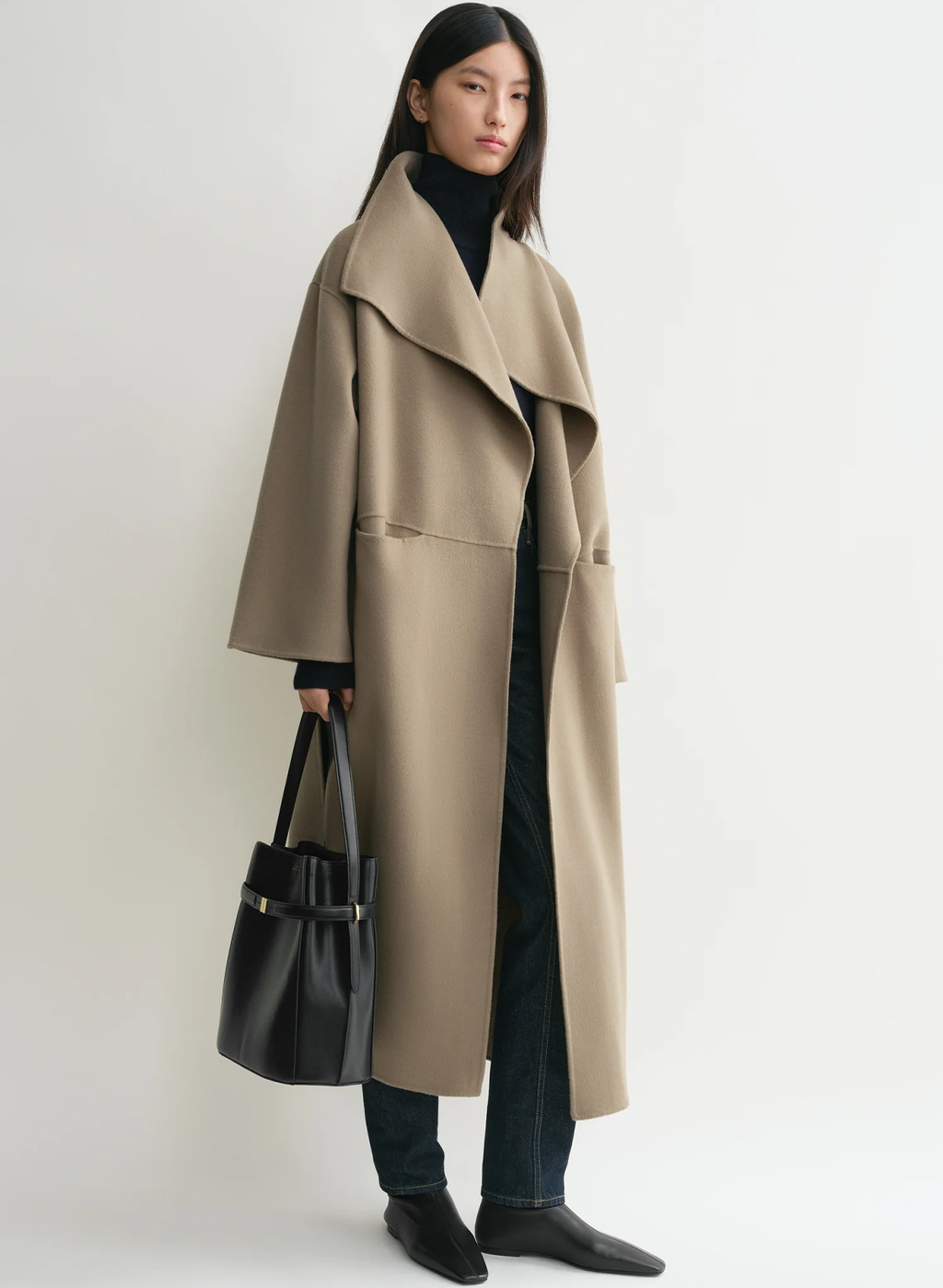 The Siena Oversized Wrap Coat