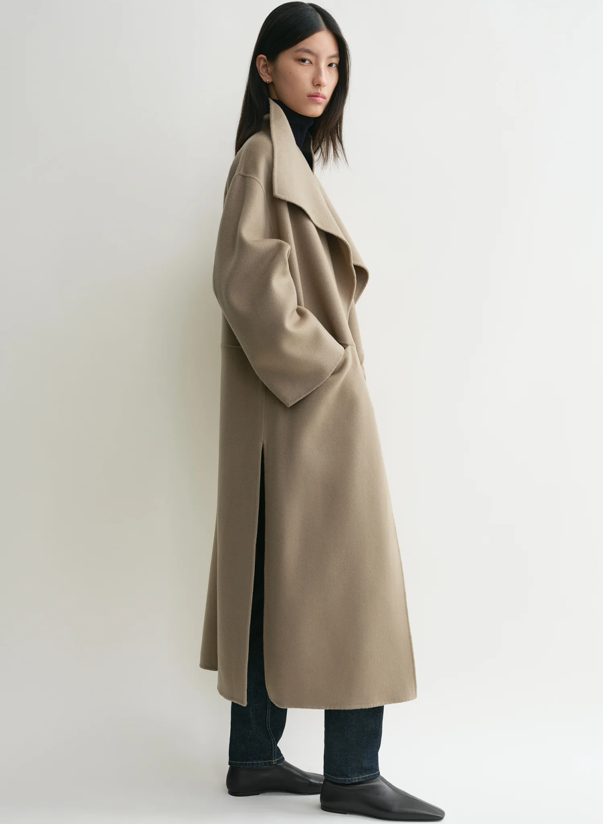 The Siena Oversized Wrap Coat