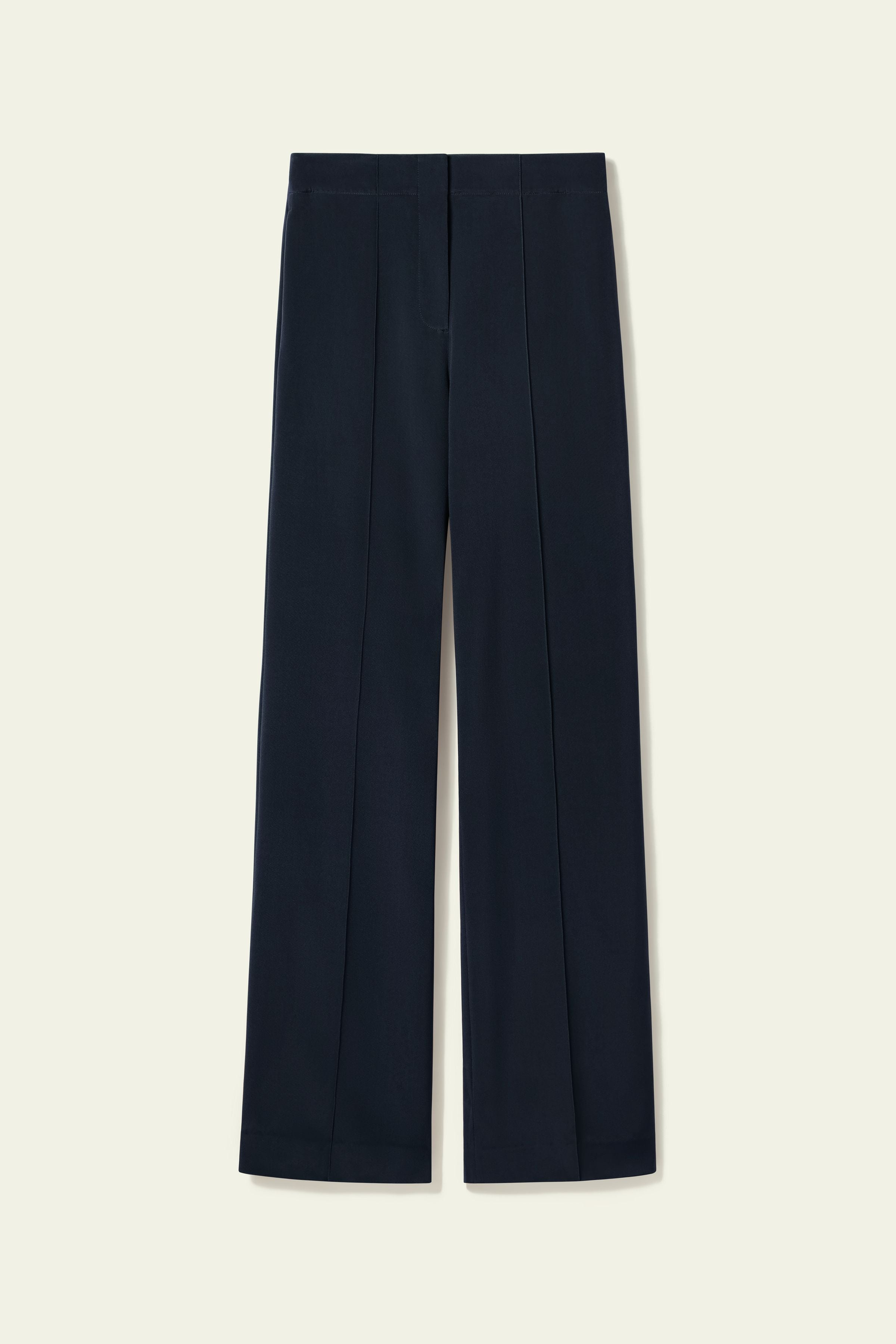 Minimalist Silk Crêpe Pant