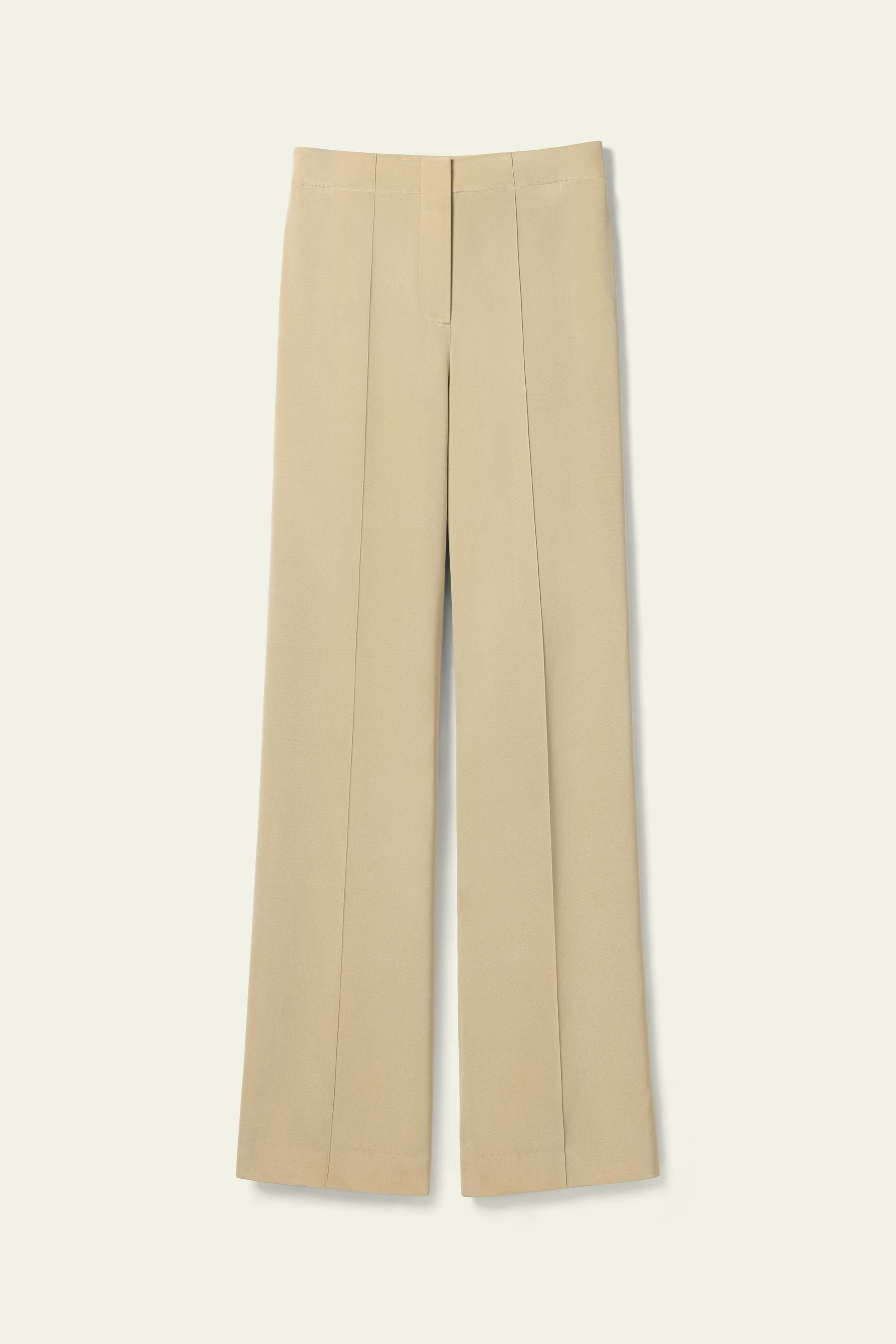 Minimalist Silk Crêpe Pant