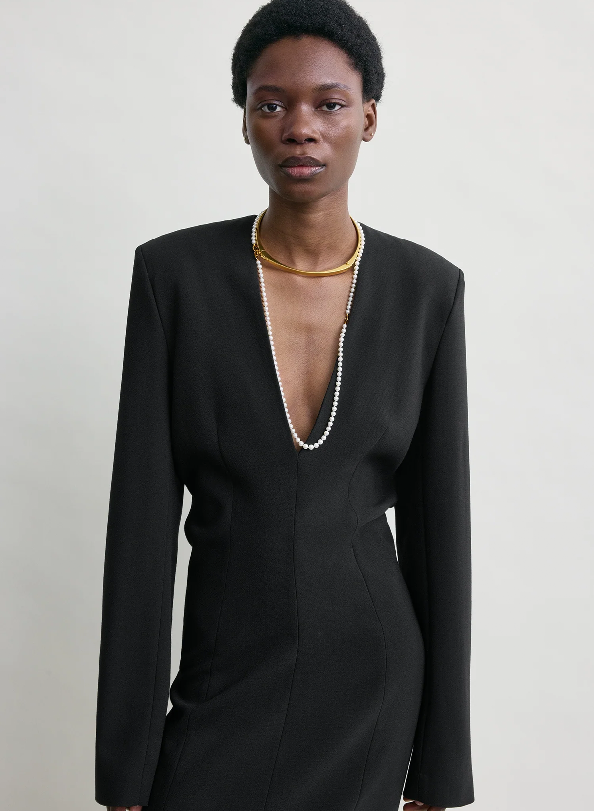 The Noire Contour Dress