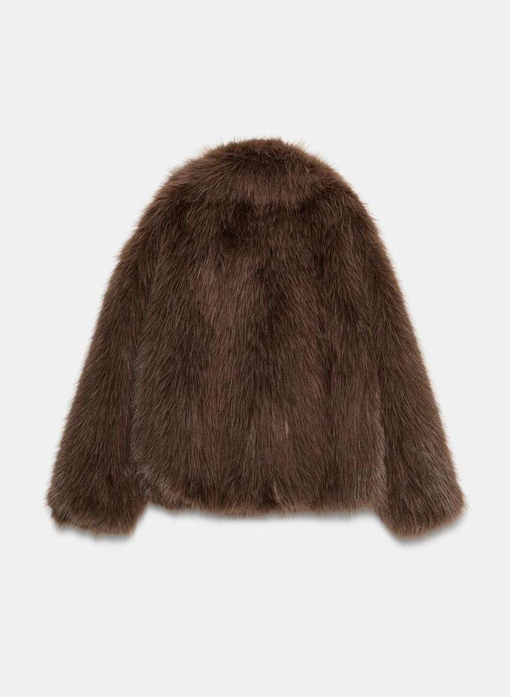 The Amara Chocolate Fur Jacket