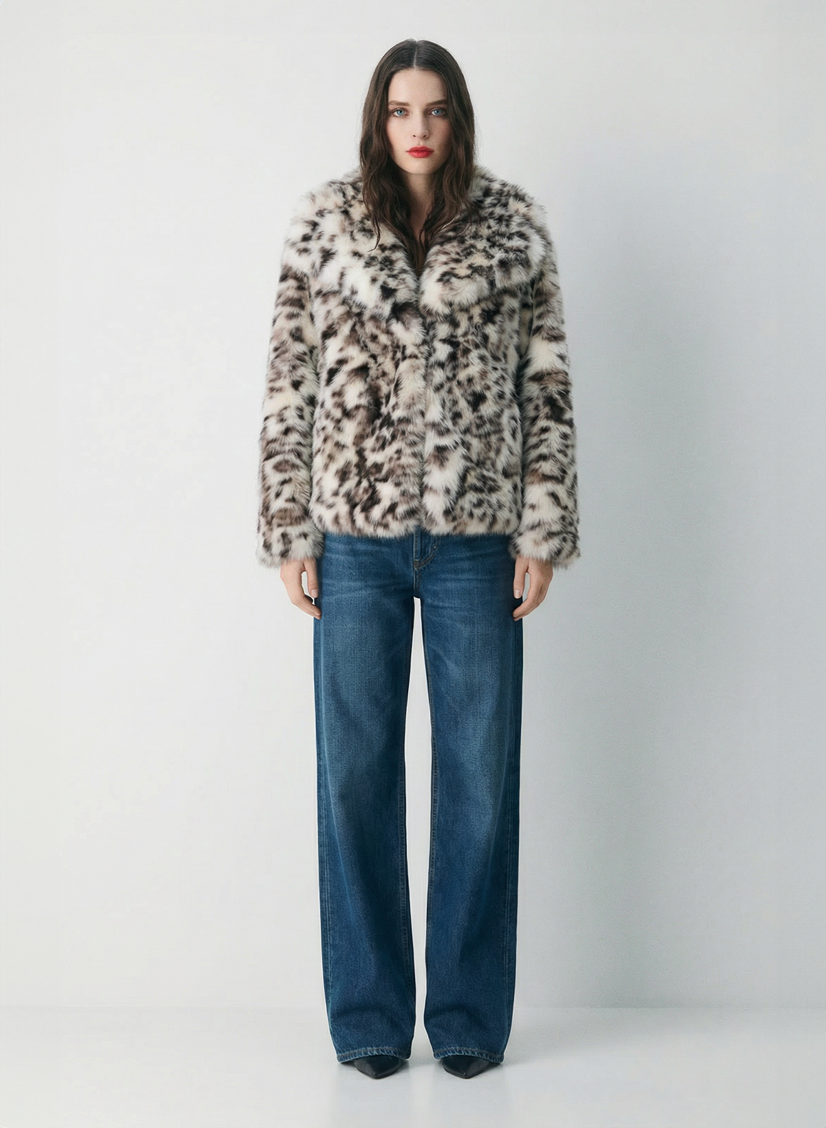 The Maren Textured Fur Coat