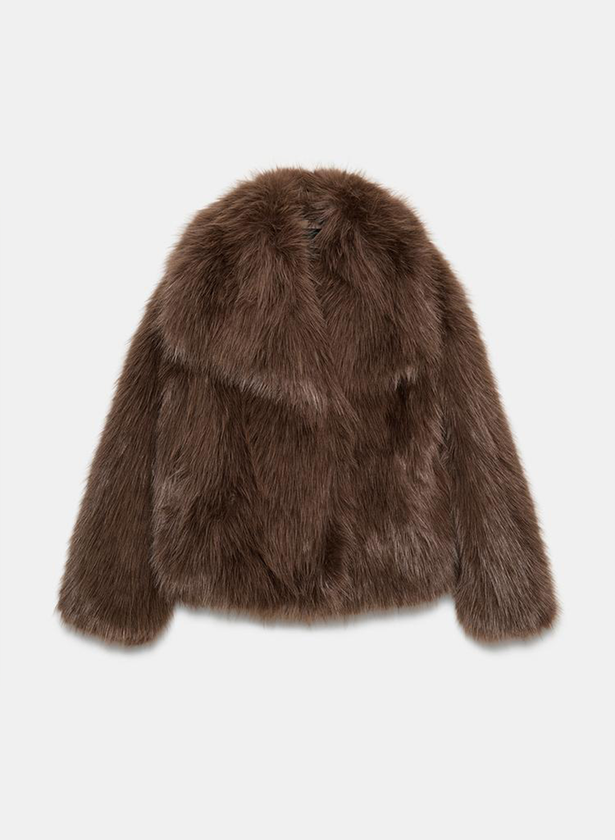 The Amara Chocolate Fur Jacket