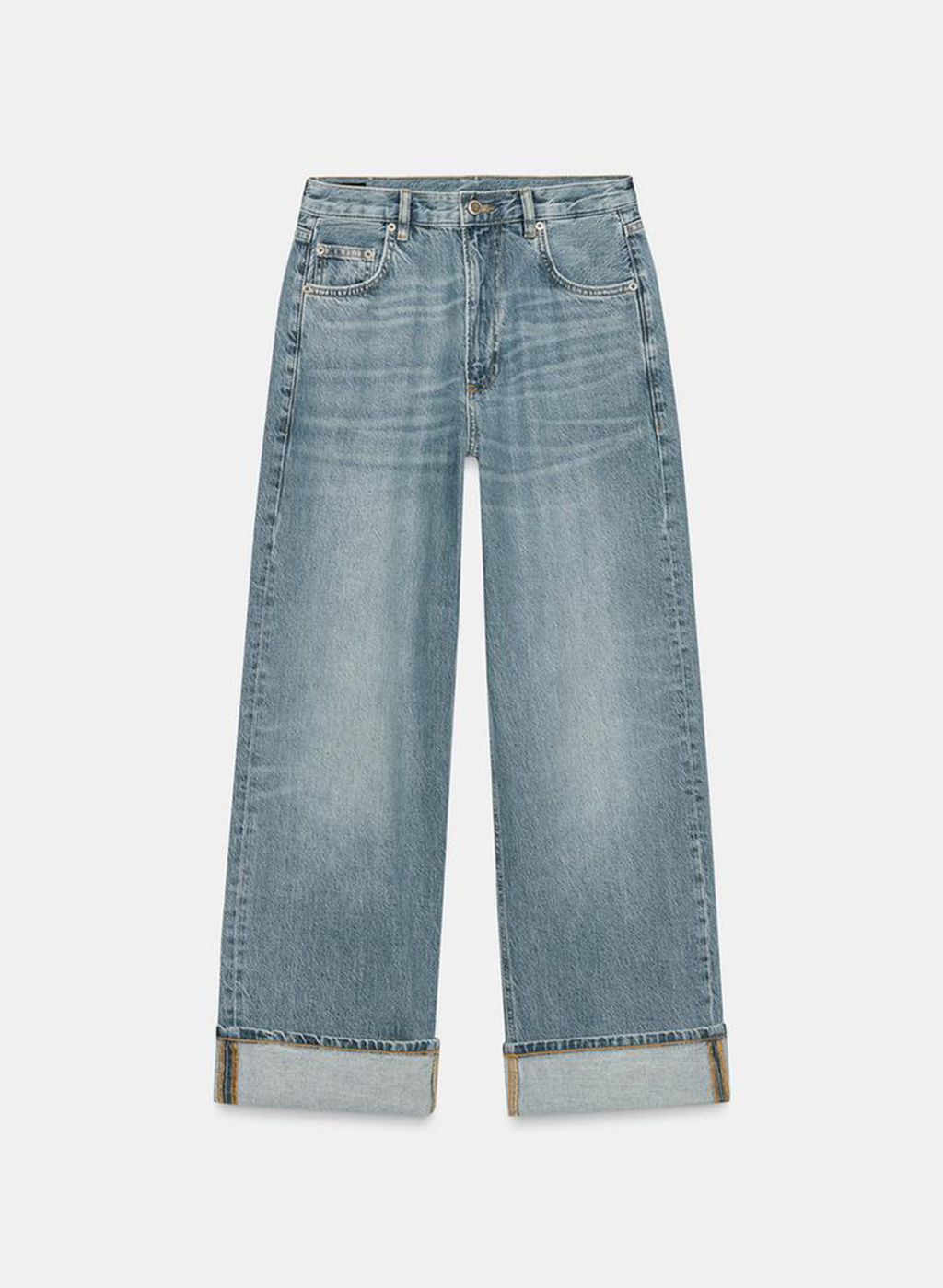 Baggy Mid-Waist Jeans