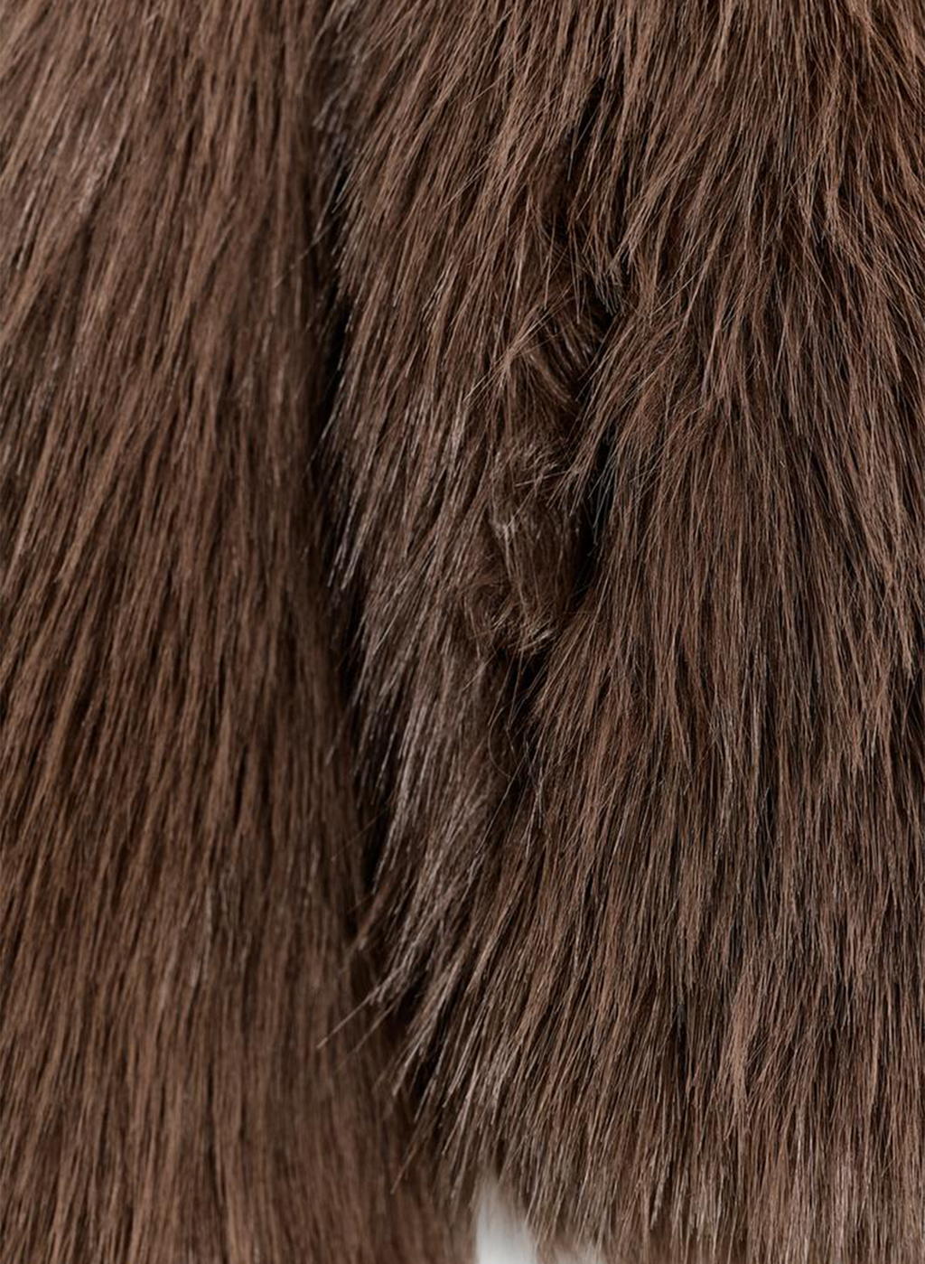 The Amara Chocolate Fur Jacket