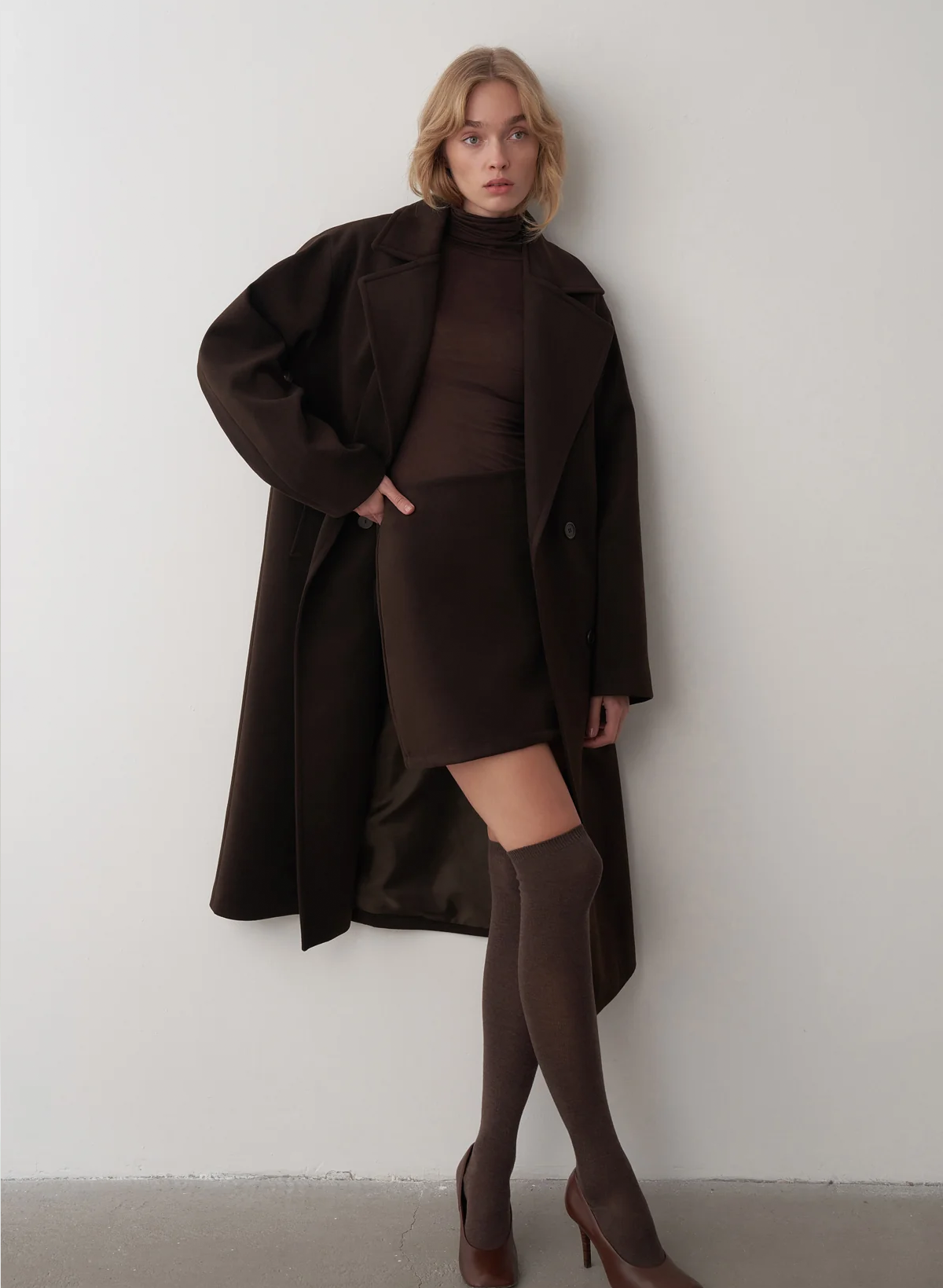 The Éloise Double-Breasted Coat