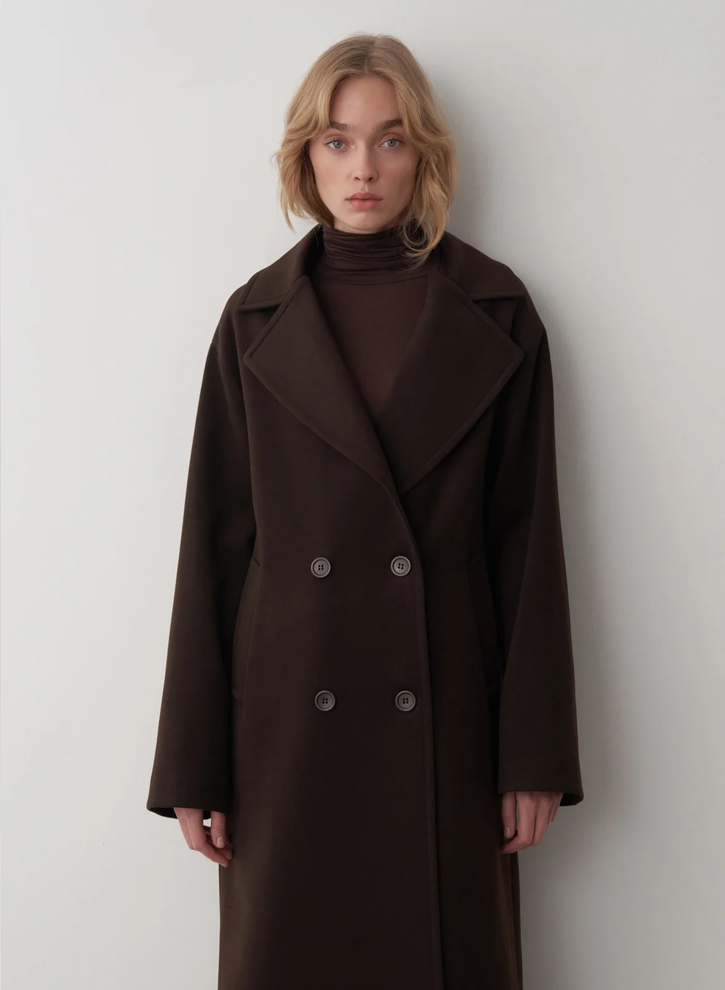 The Éloise Double-Breasted Coat