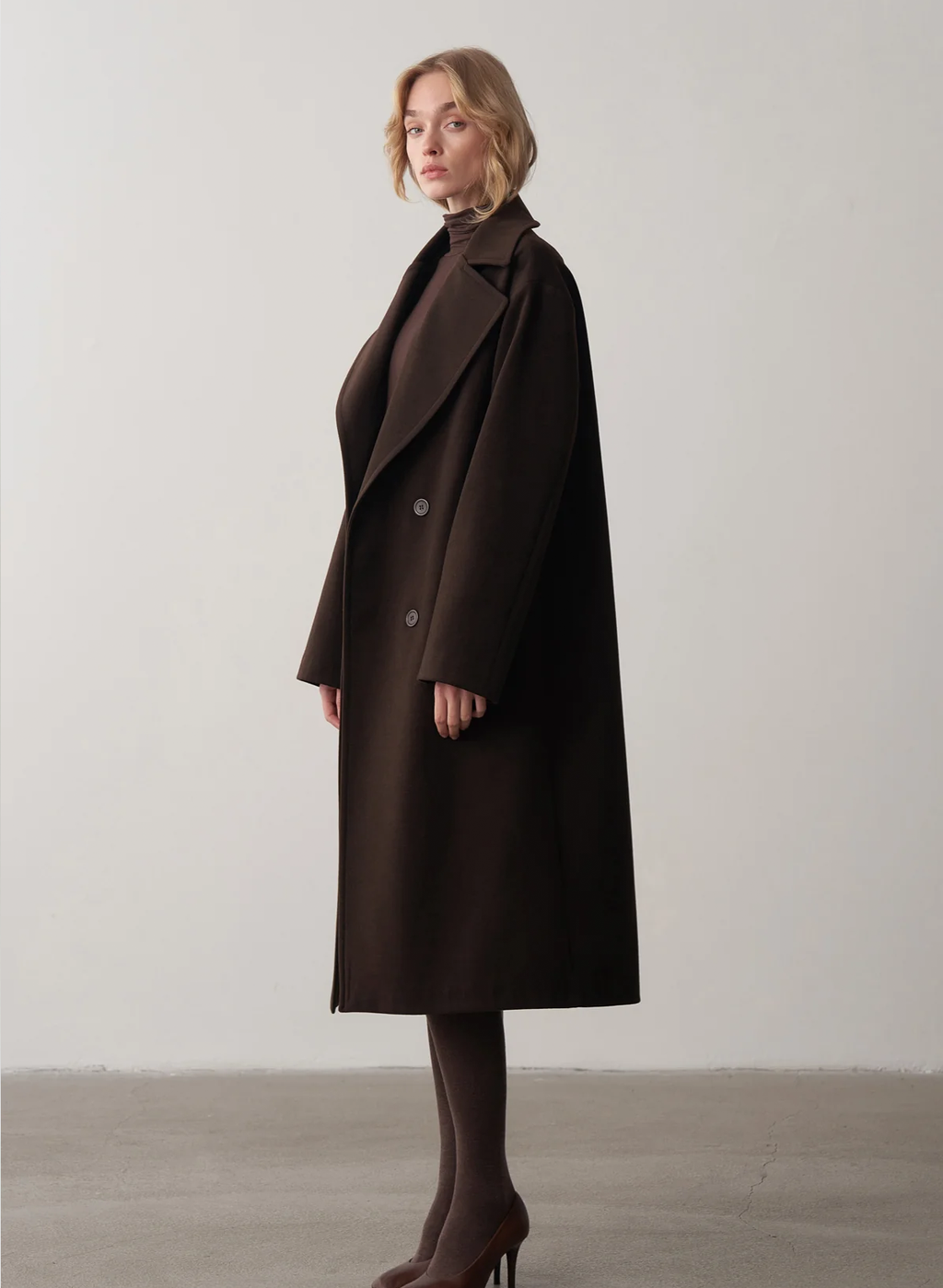 The Éloise Double-Breasted Coat