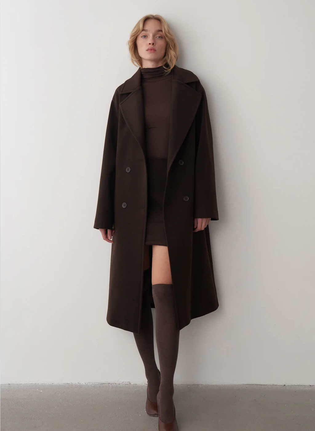 The Éloise Double-Breasted Coat