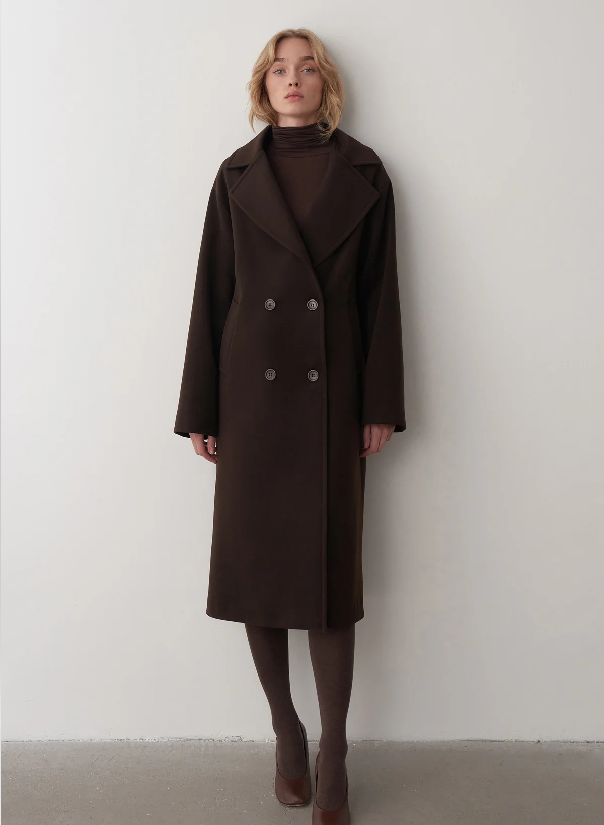 The Éloise Double-Breasted Coat