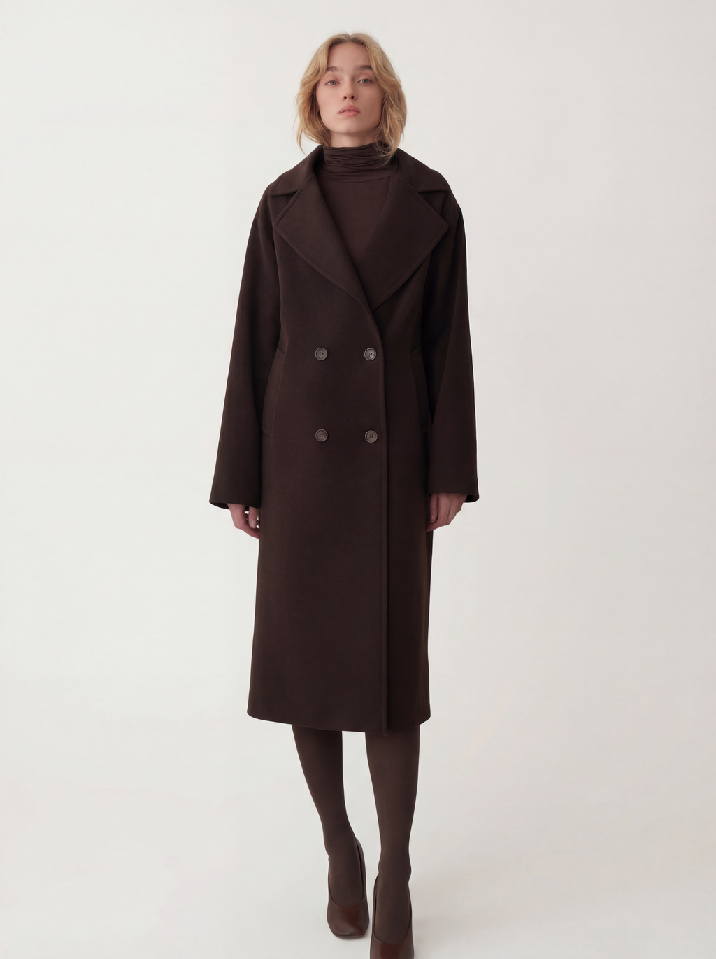 The Éloise Double-Breasted Coat