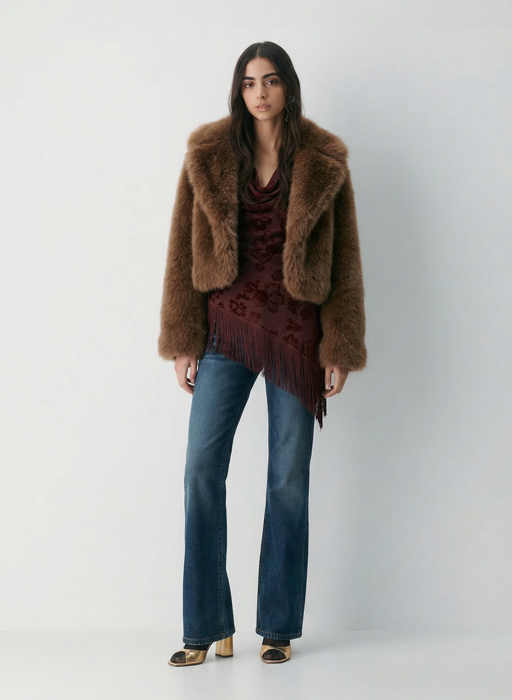 The Montrose Faux-Fur Crop