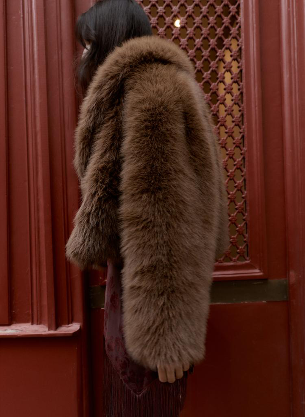 The Montrose Faux-Fur Crop