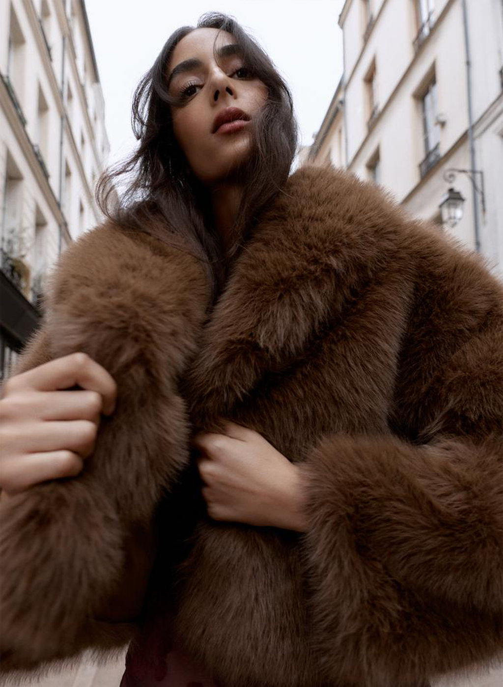 The Montrose Faux-Fur Crop