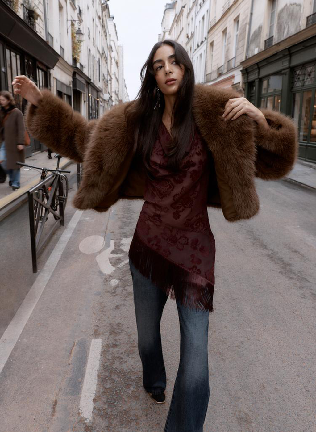 The Montrose Faux-Fur Crop