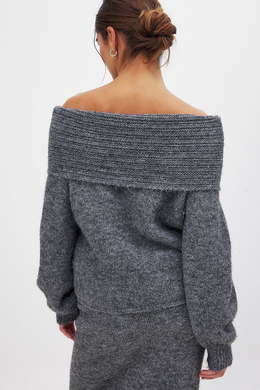 The Serene Off-Shoulder Knit