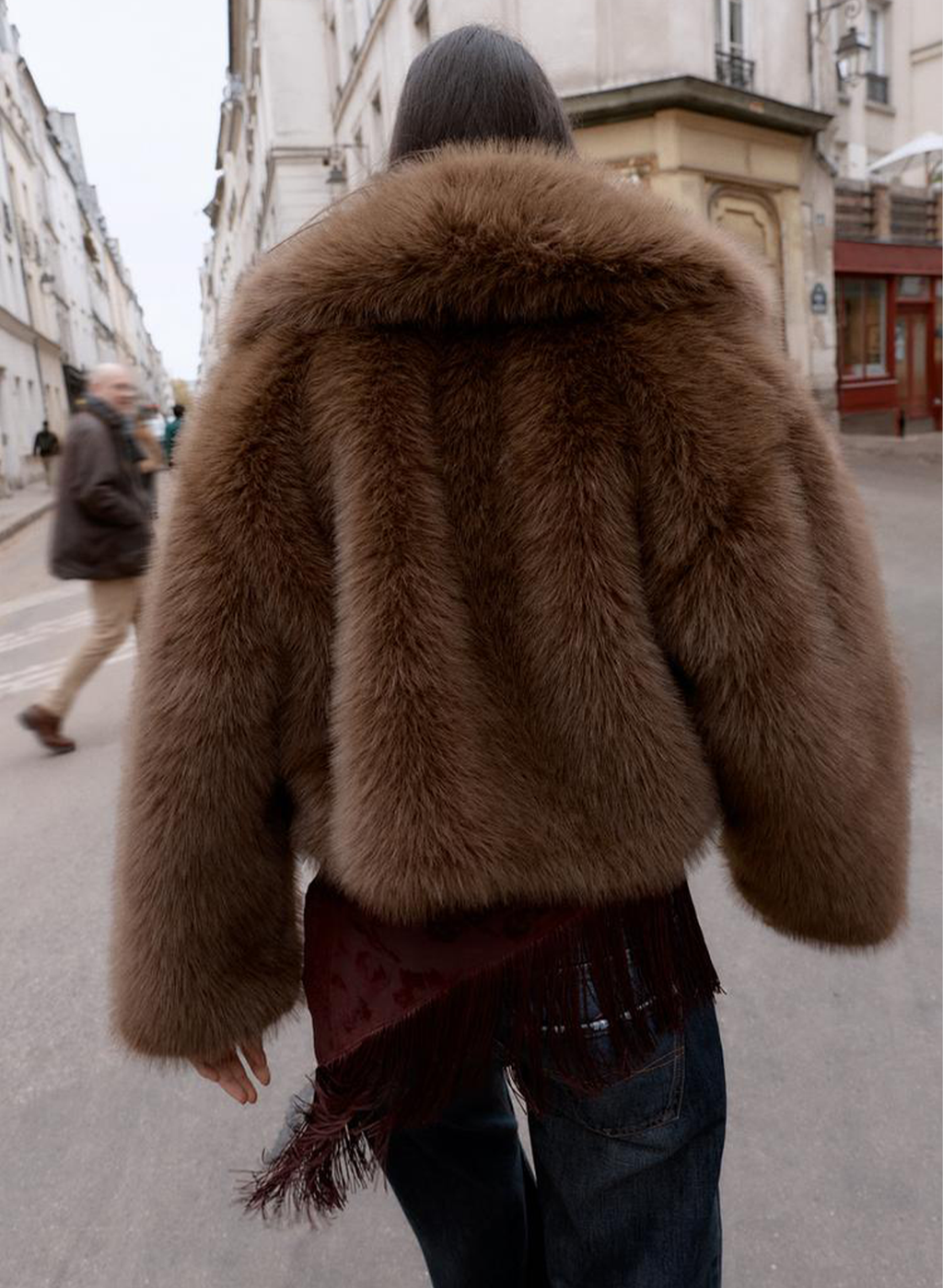 The Montrose Faux-Fur Crop