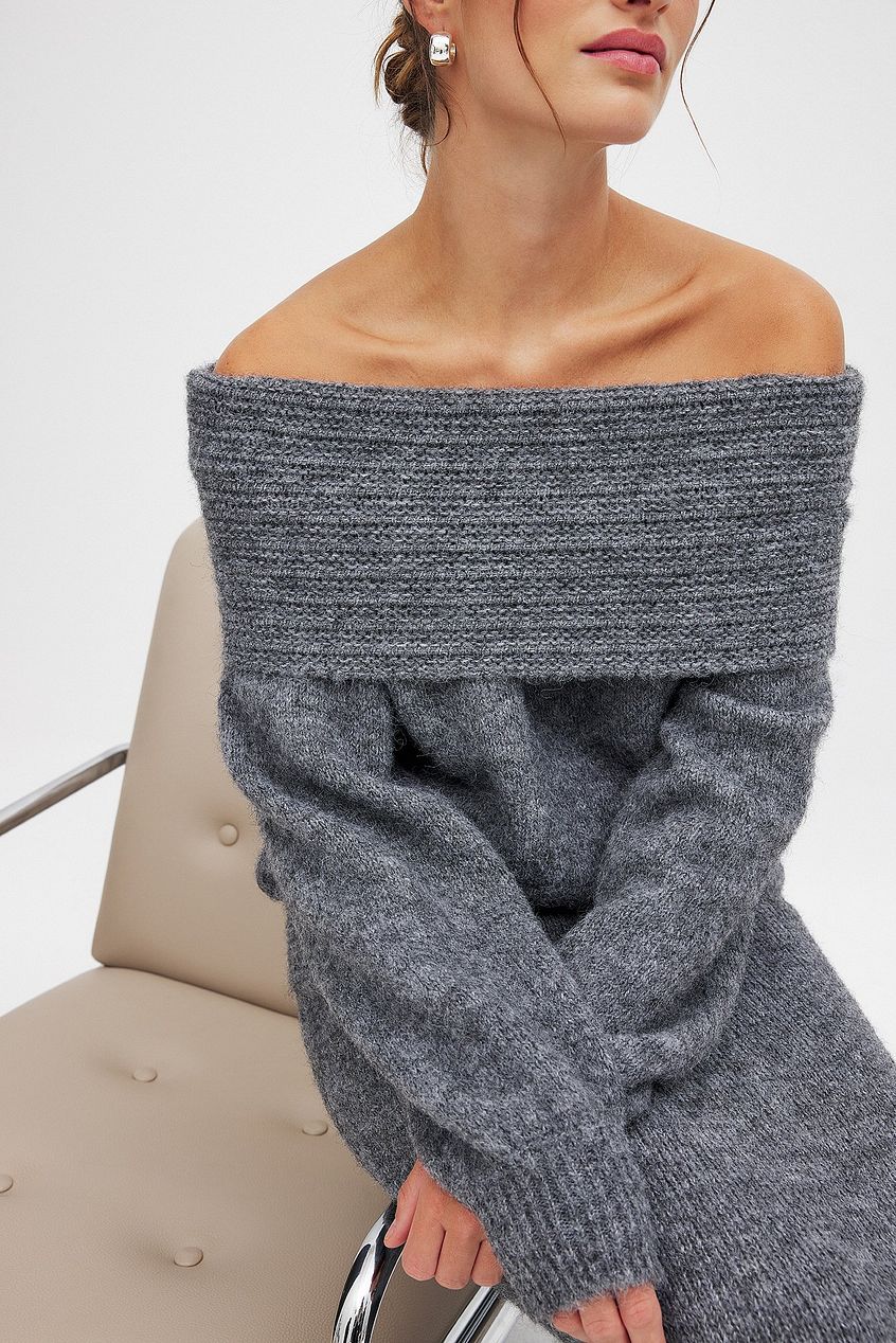 The Serene Off-Shoulder Knit