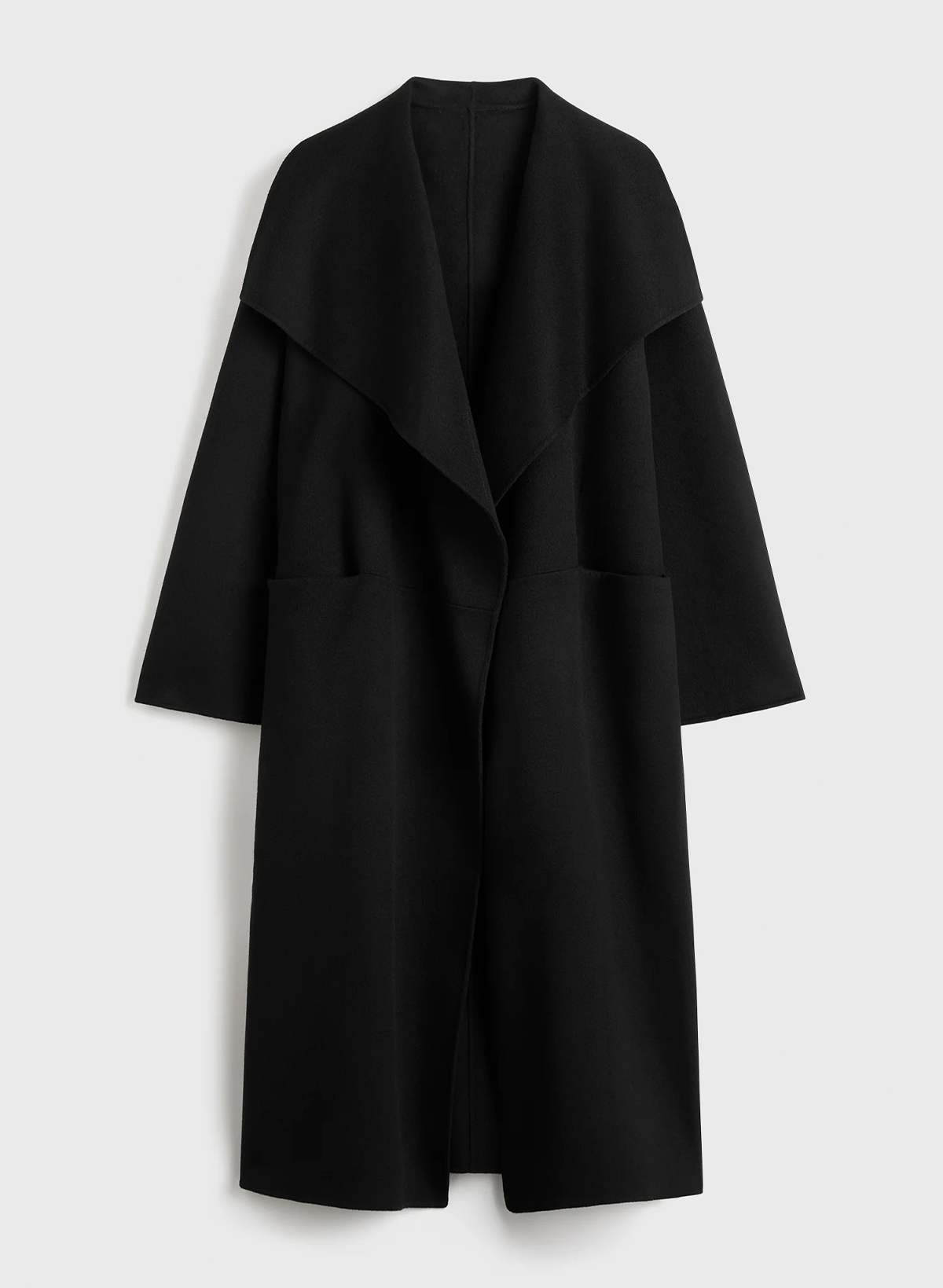 The Veloura Draped Coat