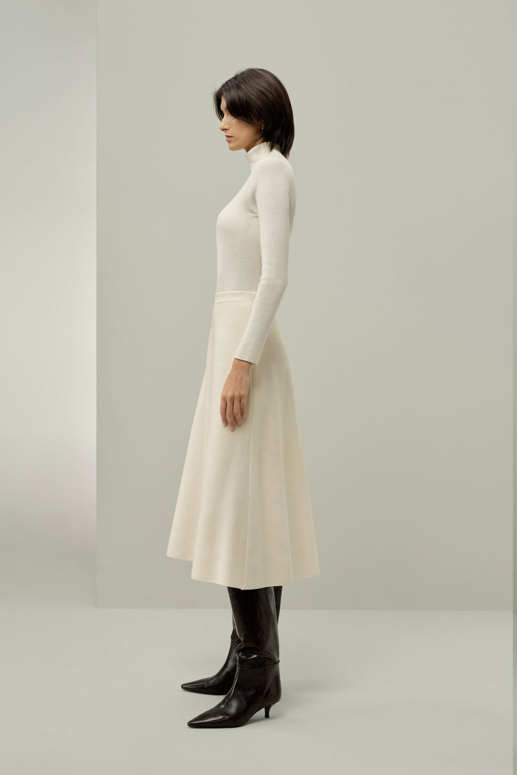 MOZROS Worry-Free Wool Skirt