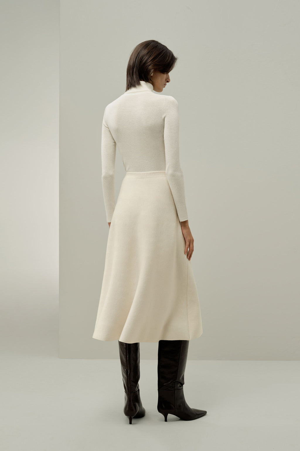 MOZROS Worry-Free Wool Skirt