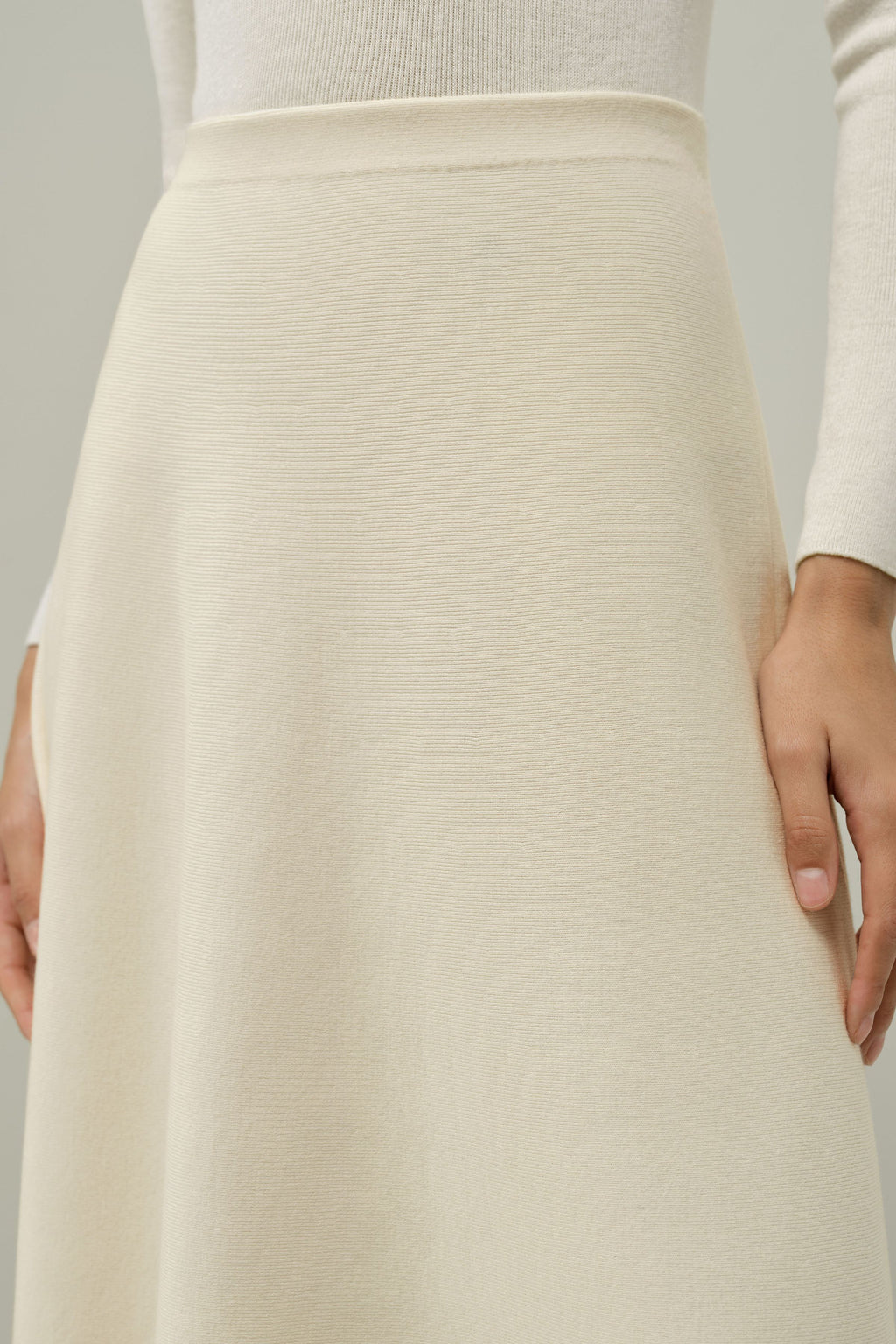 MOZROS Worry-Free Wool Skirt