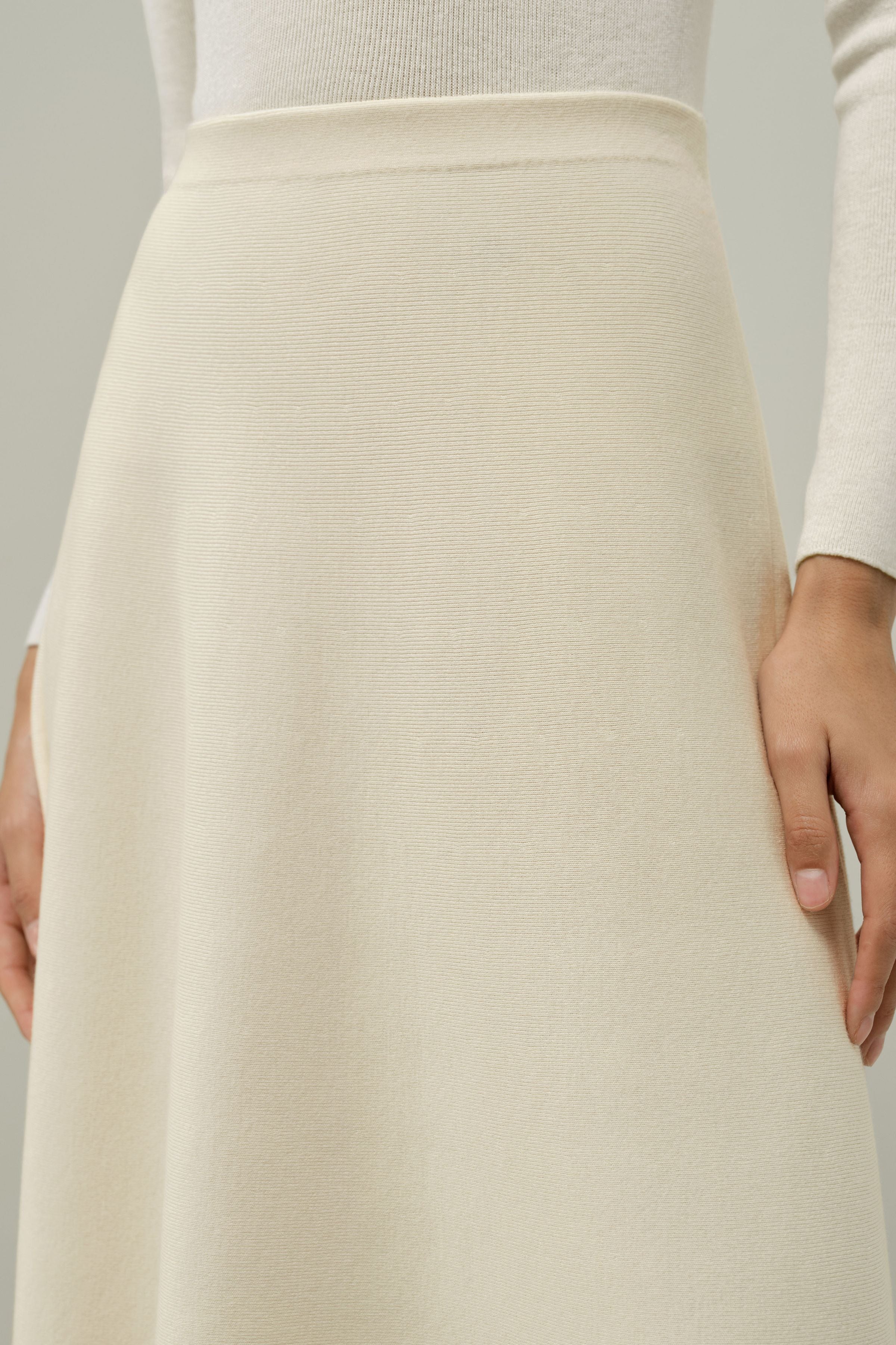 MOZROS Worry-Free Wool Skirt