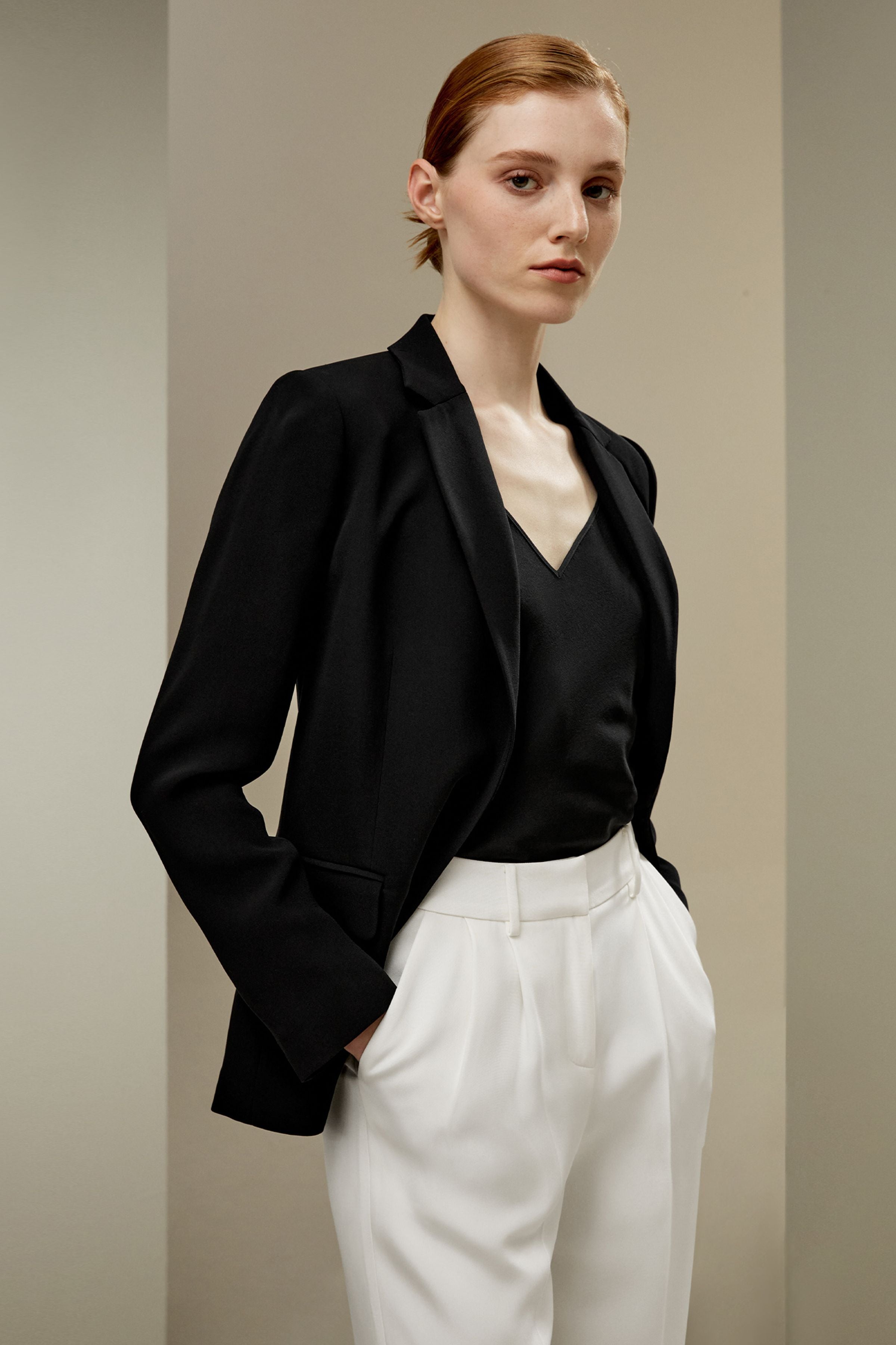 Silk Sleek Blazer