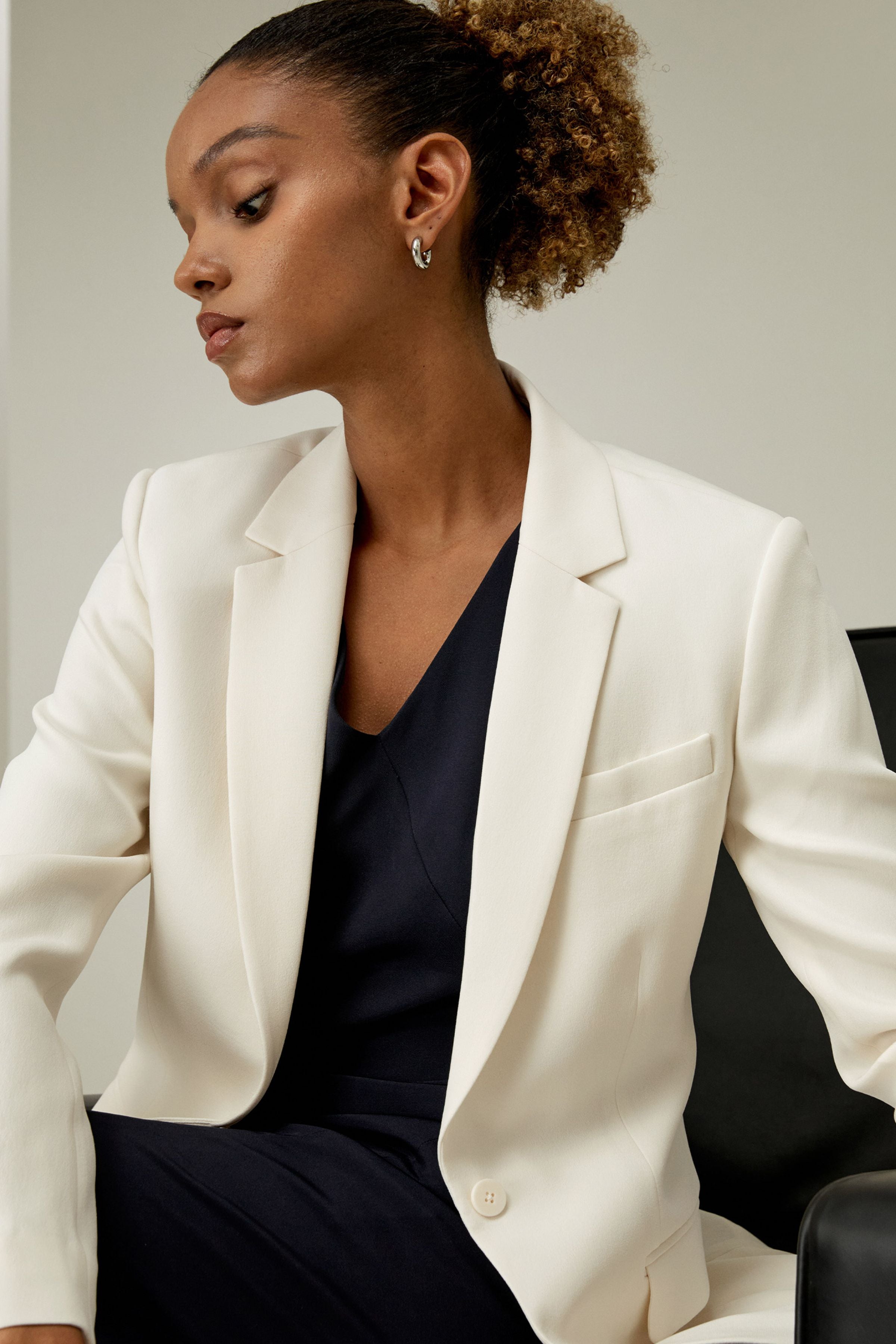 Silk Sleek Blazer