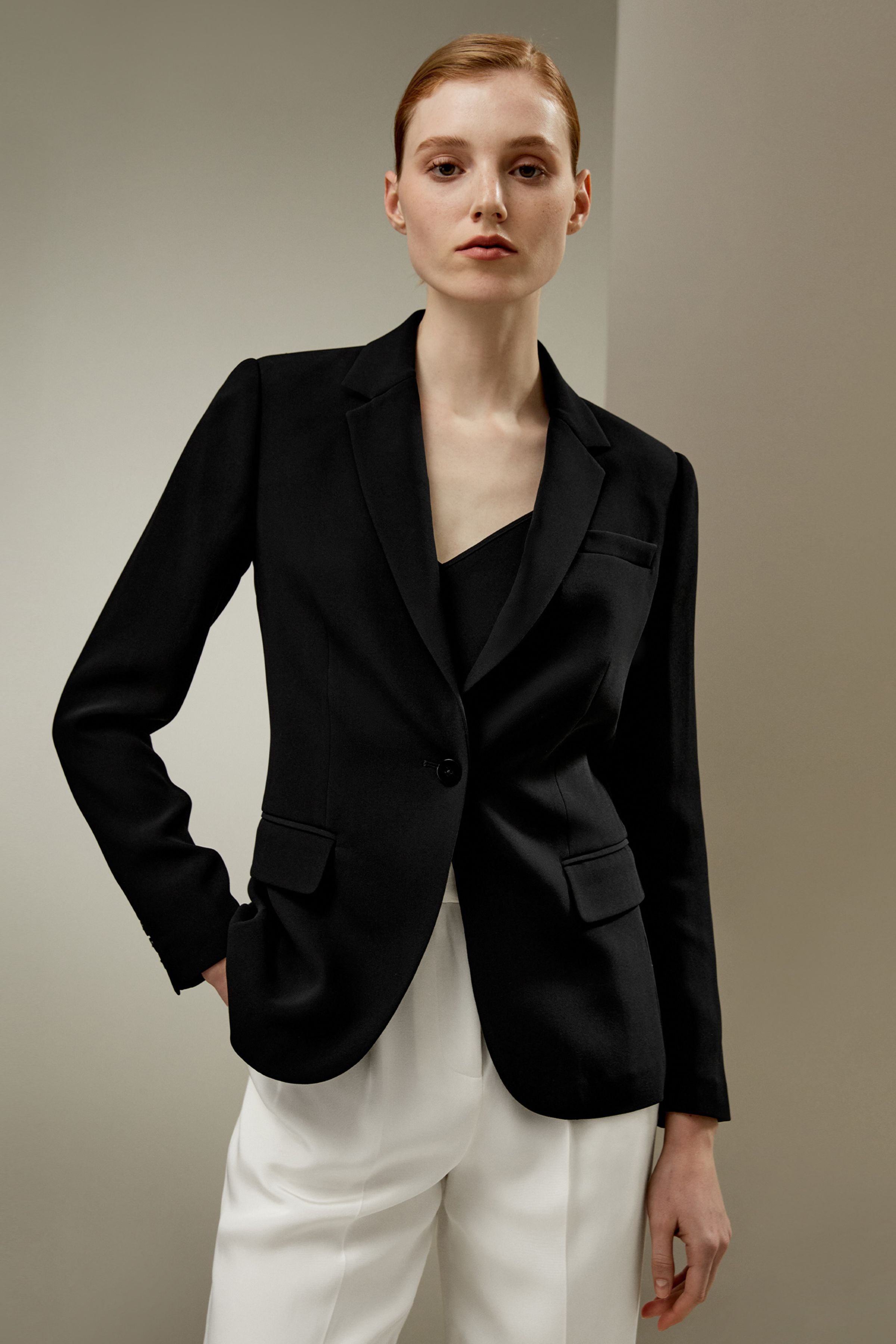 Silk Sleek Blazer