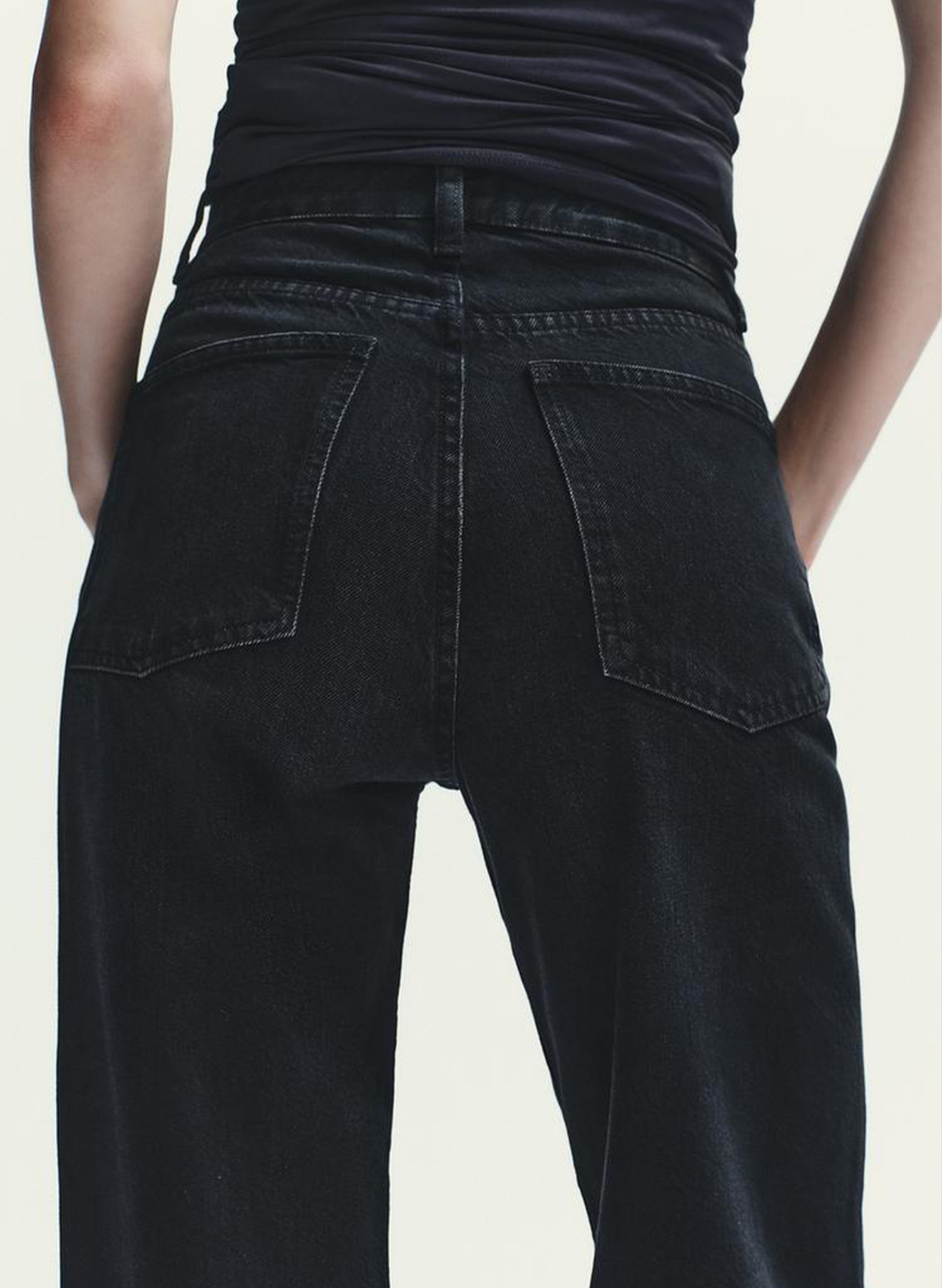 High-Waist Wide-Leg Jeans