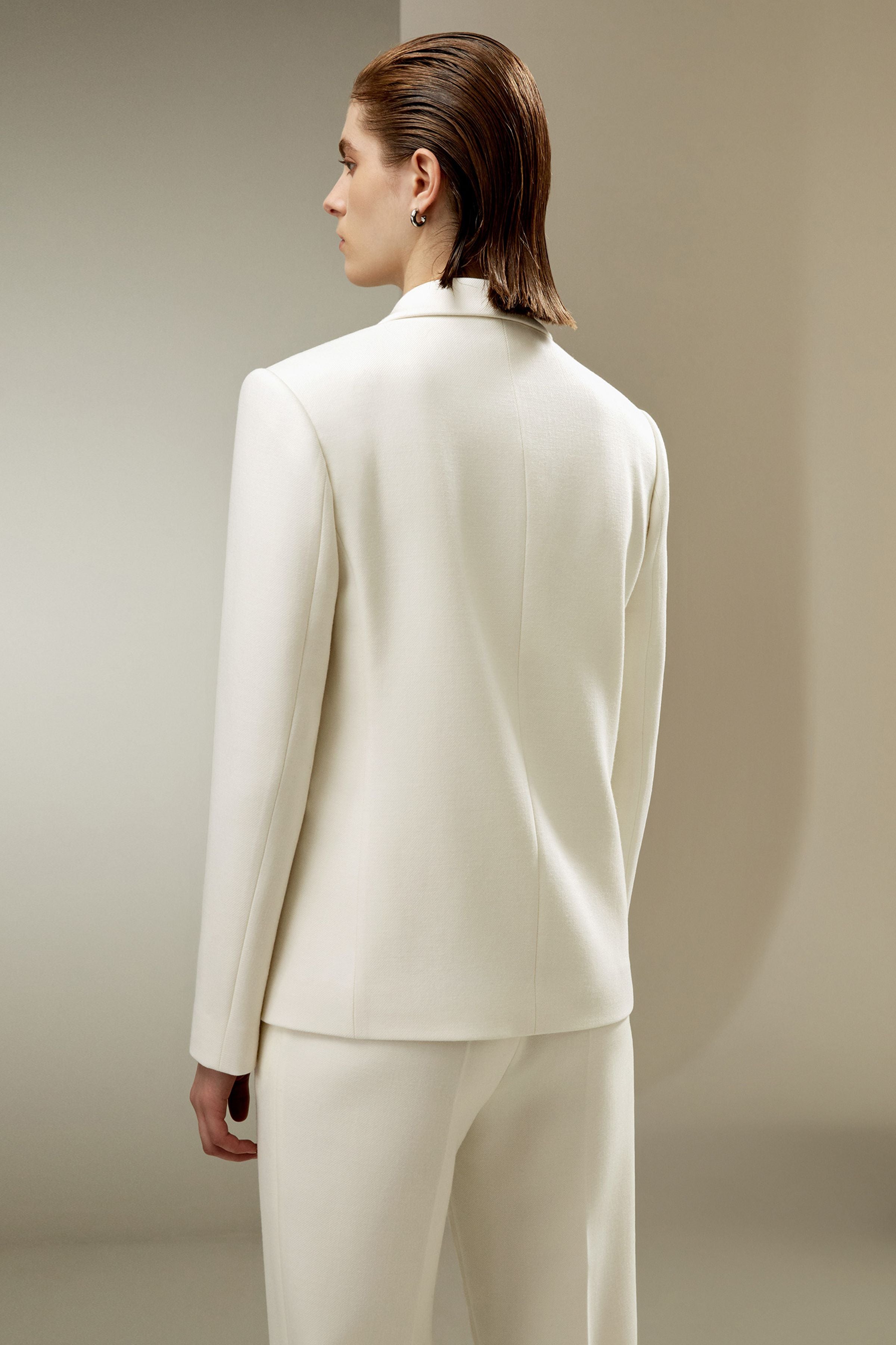 Double-Breasted Wool Blazer