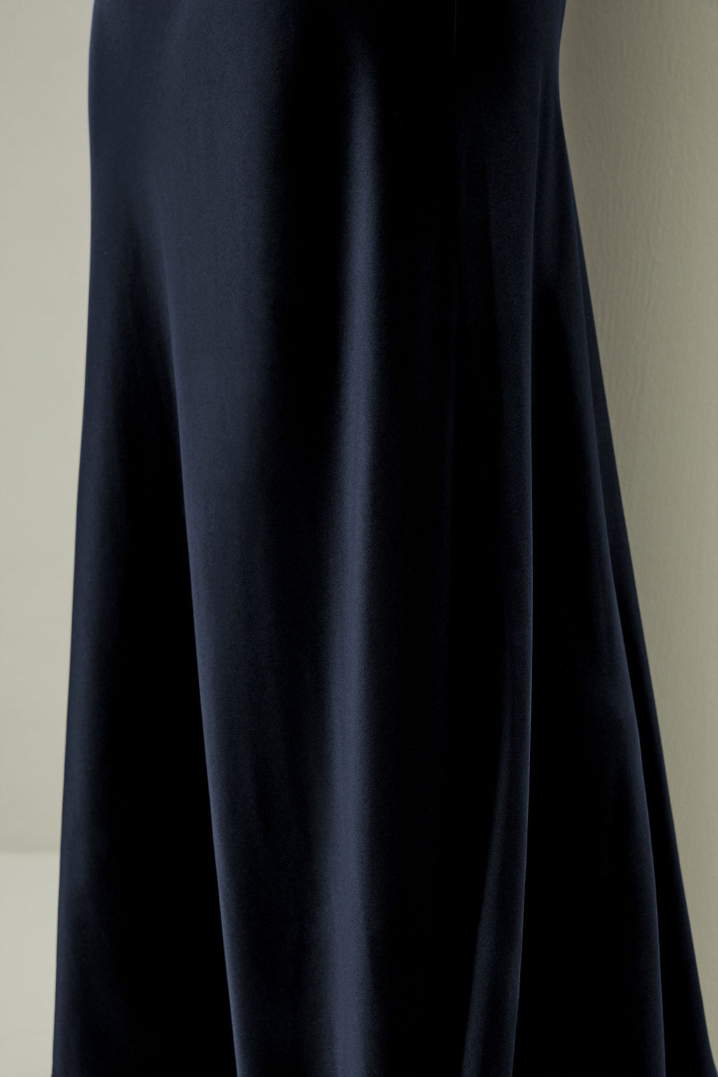 Double-Faced Silk Charmeuse Skirt