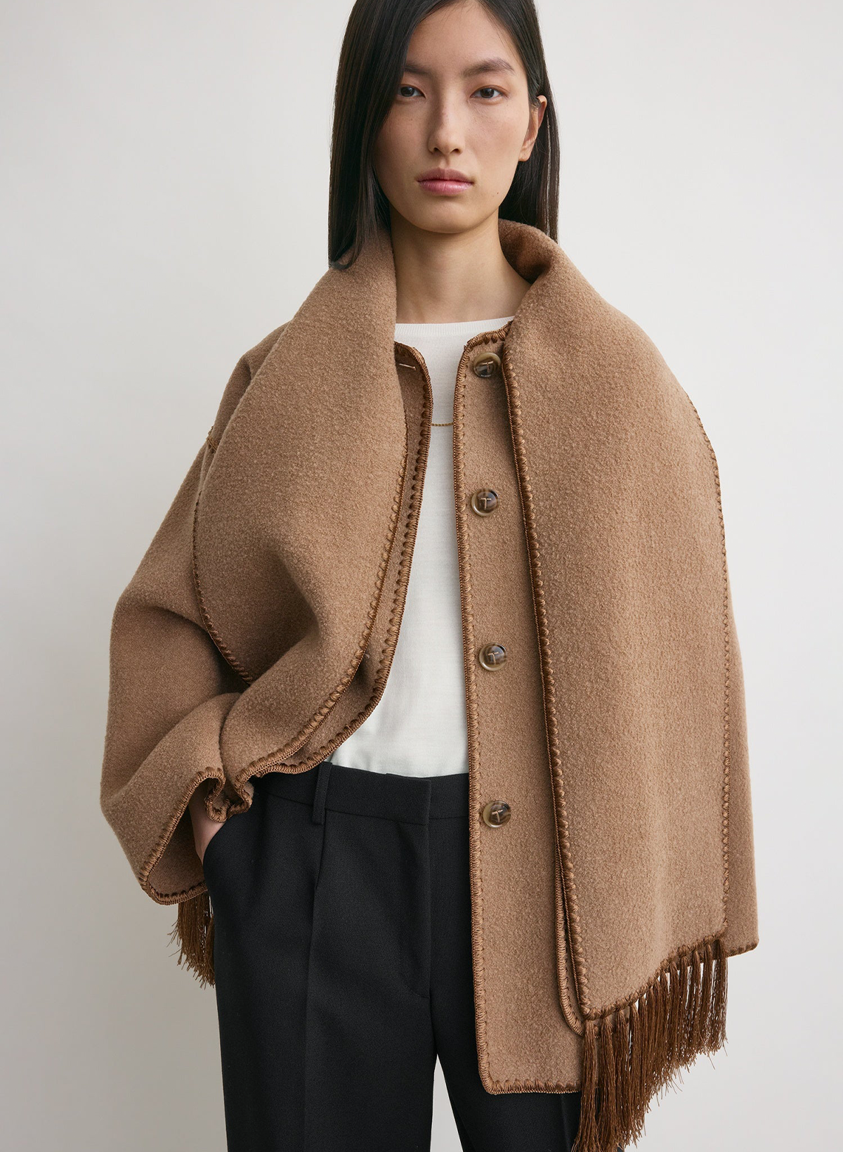 The Arlette Wrap Coat