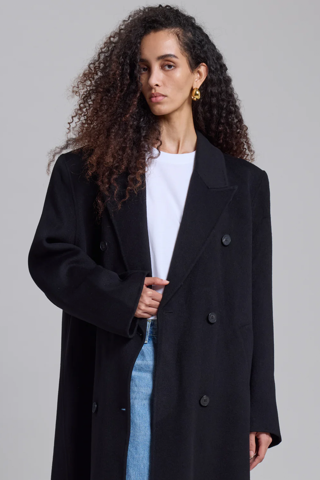 MOZROS's Double Breasted Coat