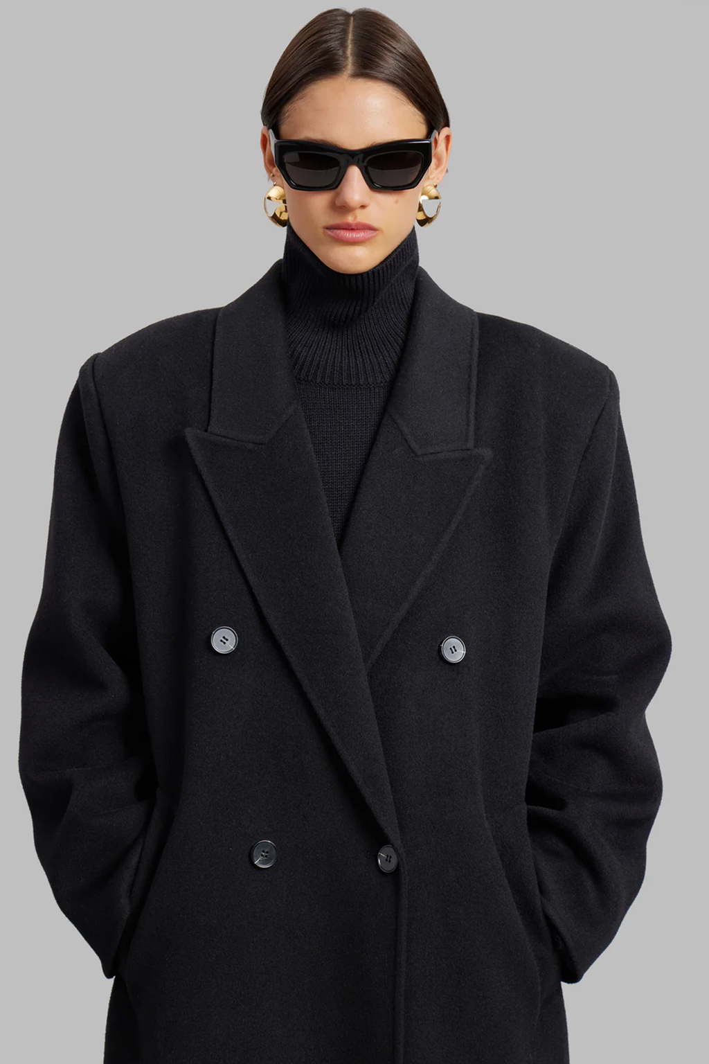 MOZROS's Double Breasted Coat