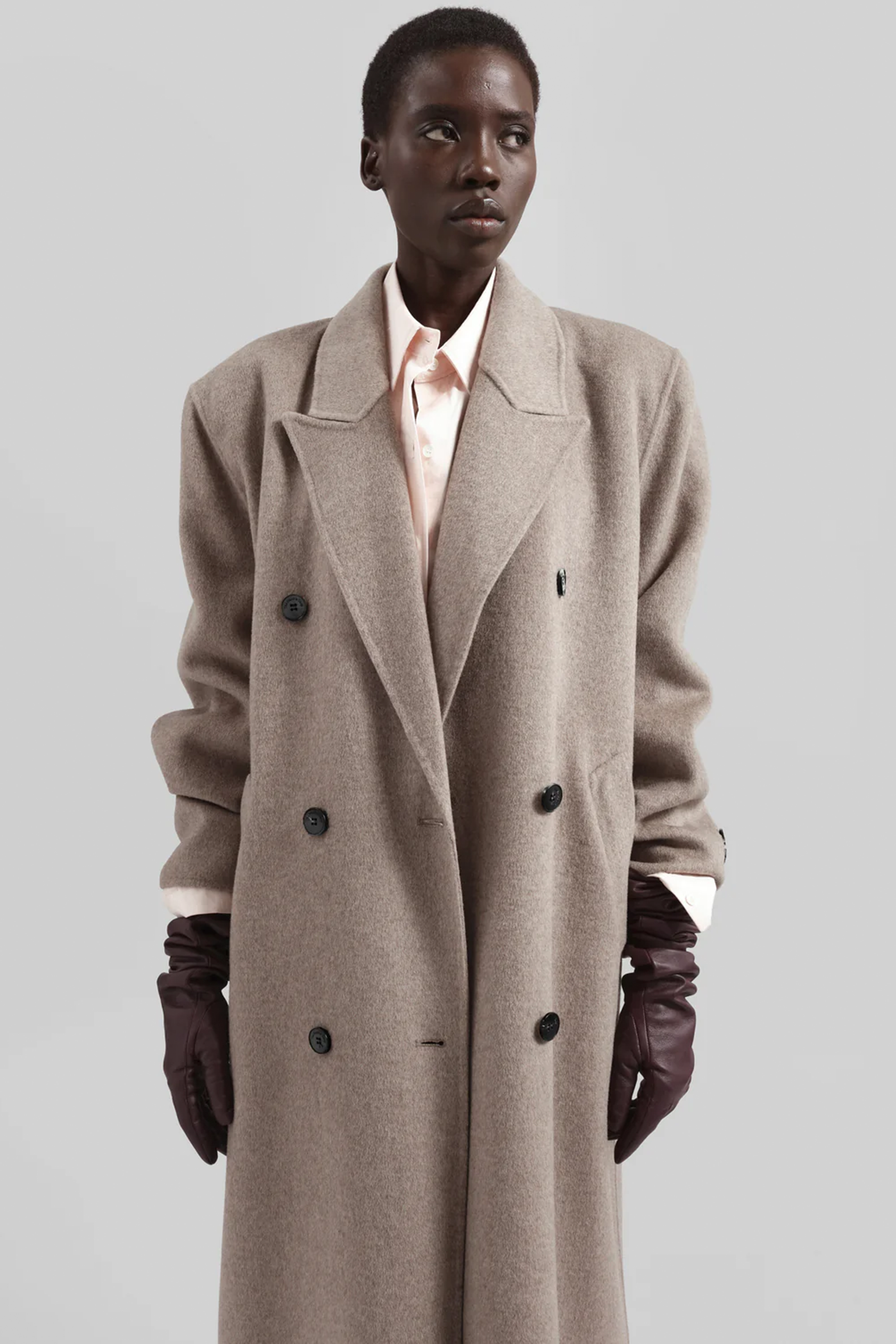 MOZROS's Double Breasted Coat