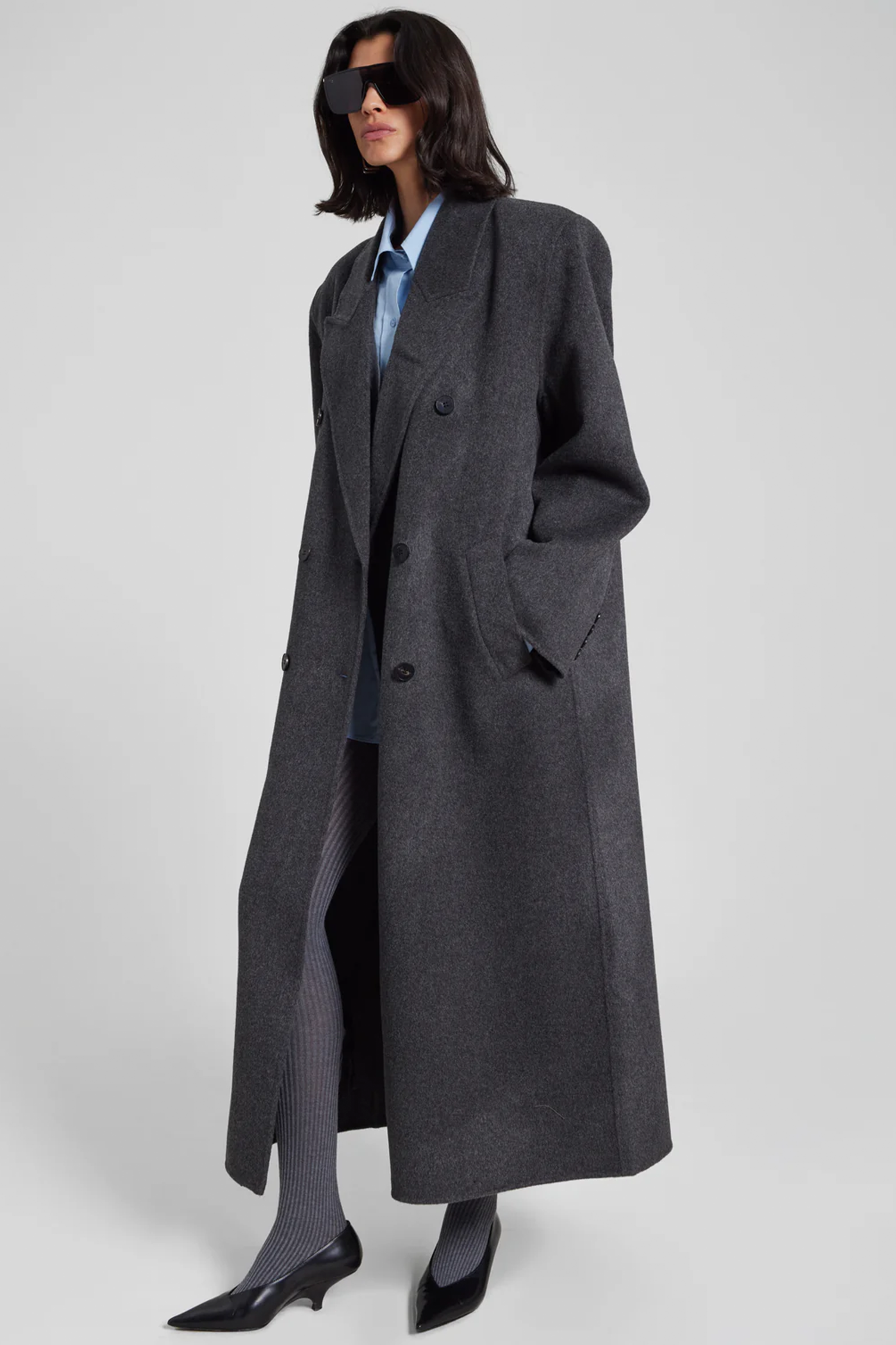 MOZROS's Double Breasted Coat