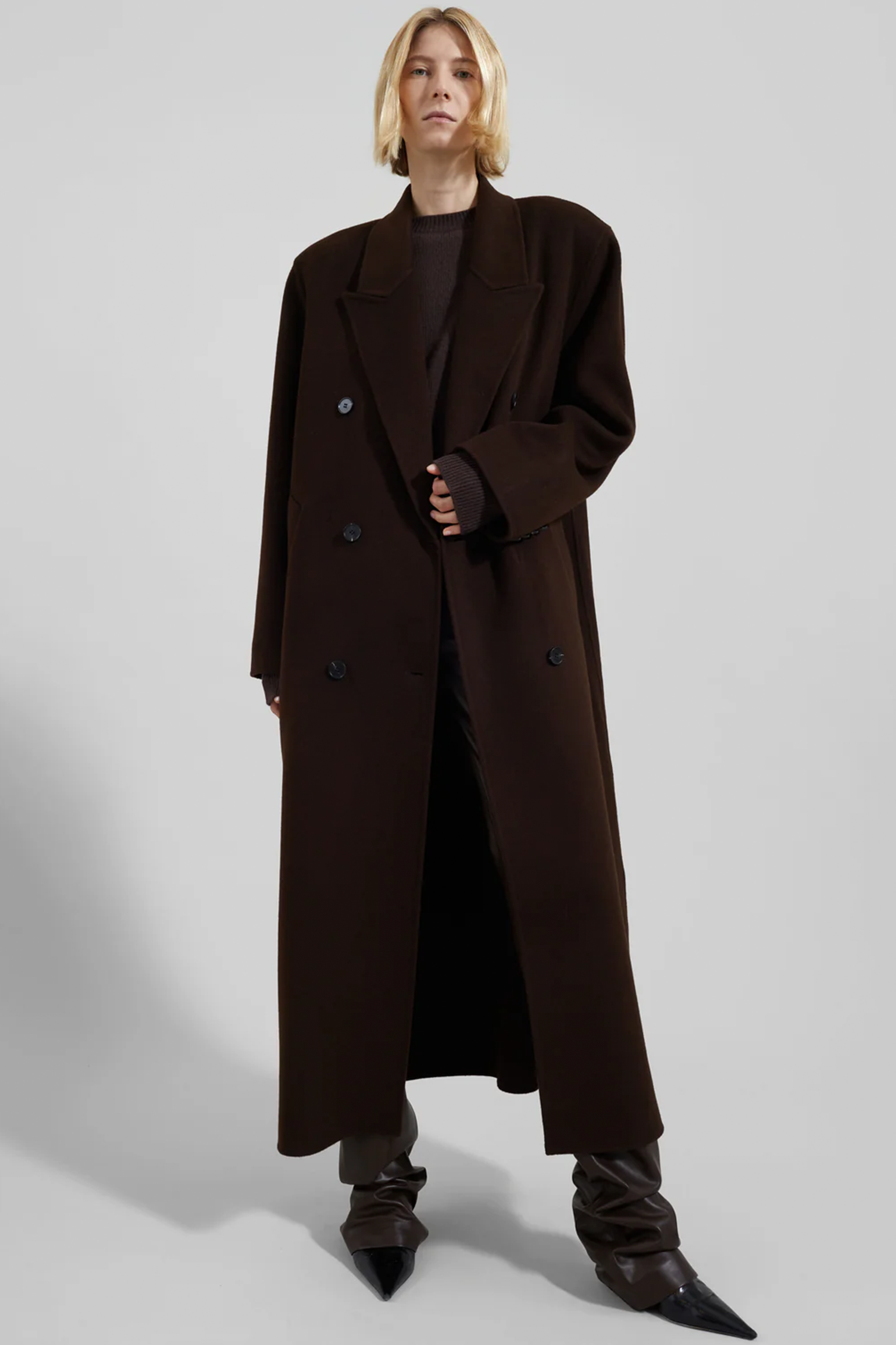 MOZROS's Double Breasted Coat