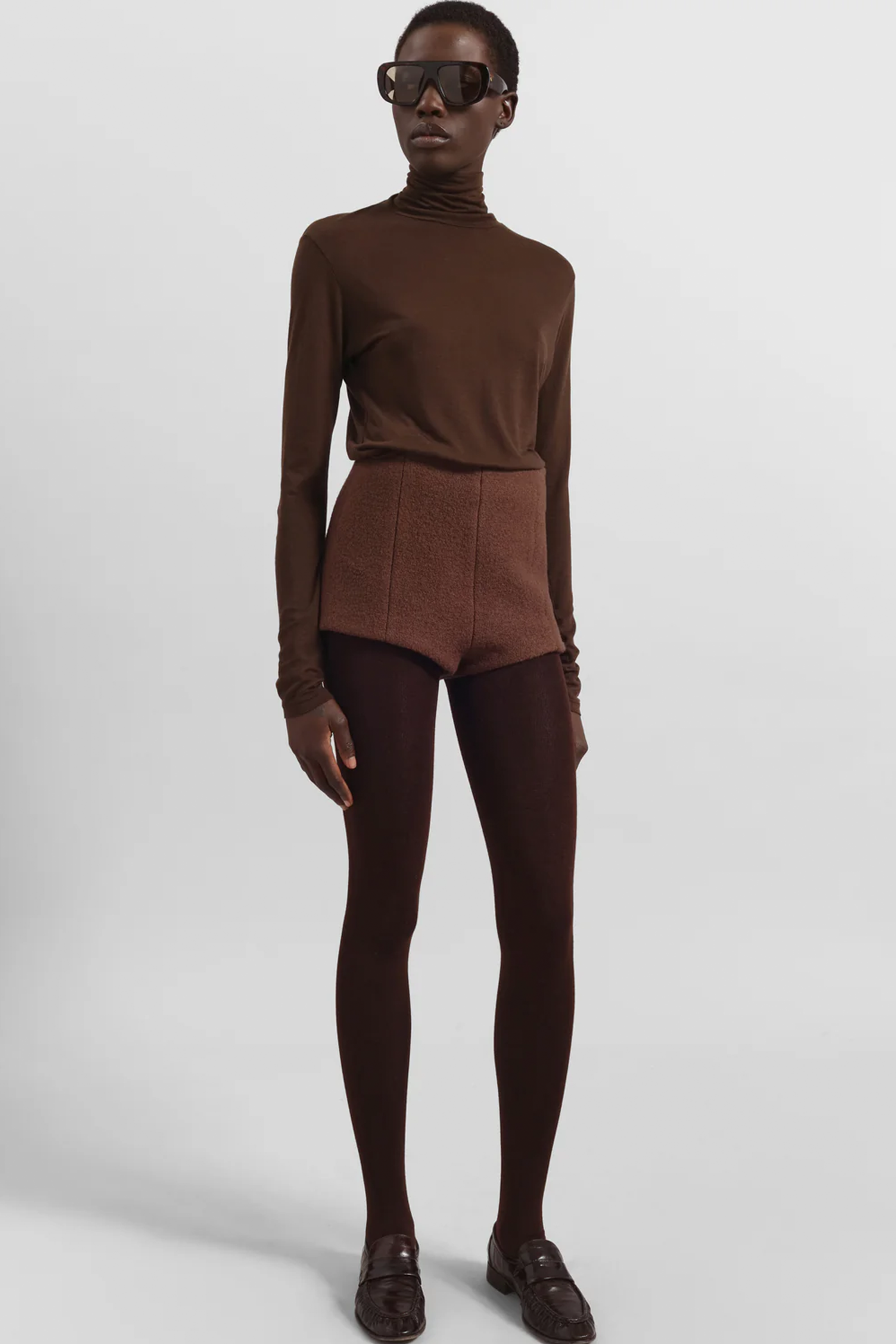 MOZROS's Sheer Turtleneck