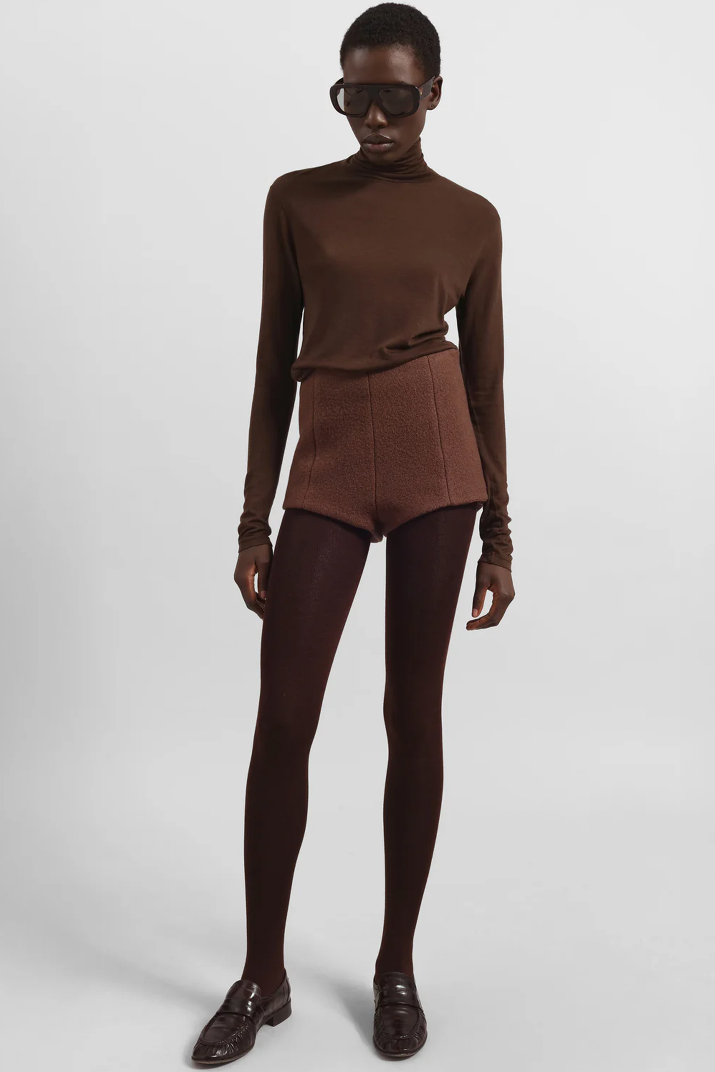 MOZROS's Sheer Turtleneck