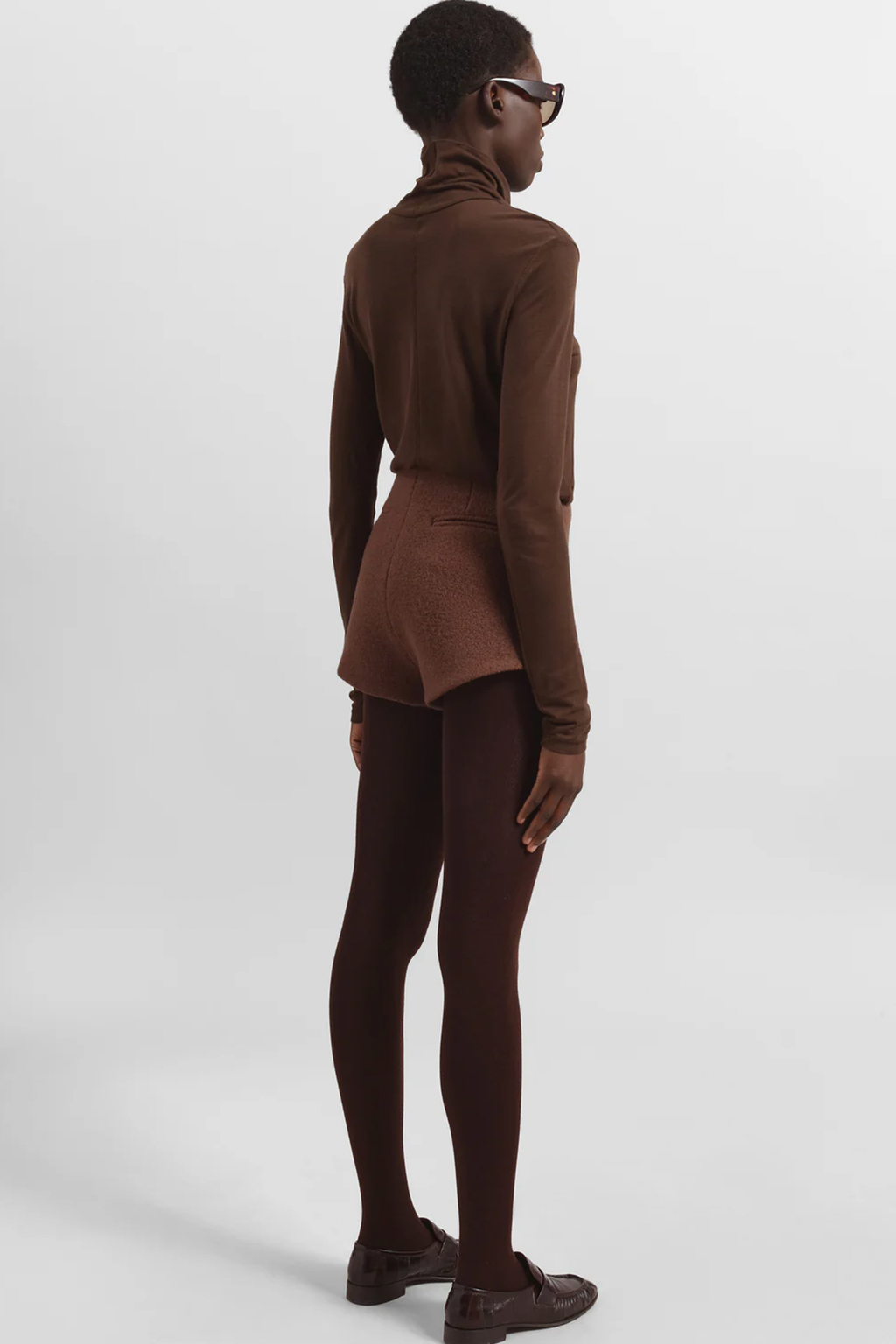 MOZROS's Sheer Turtleneck