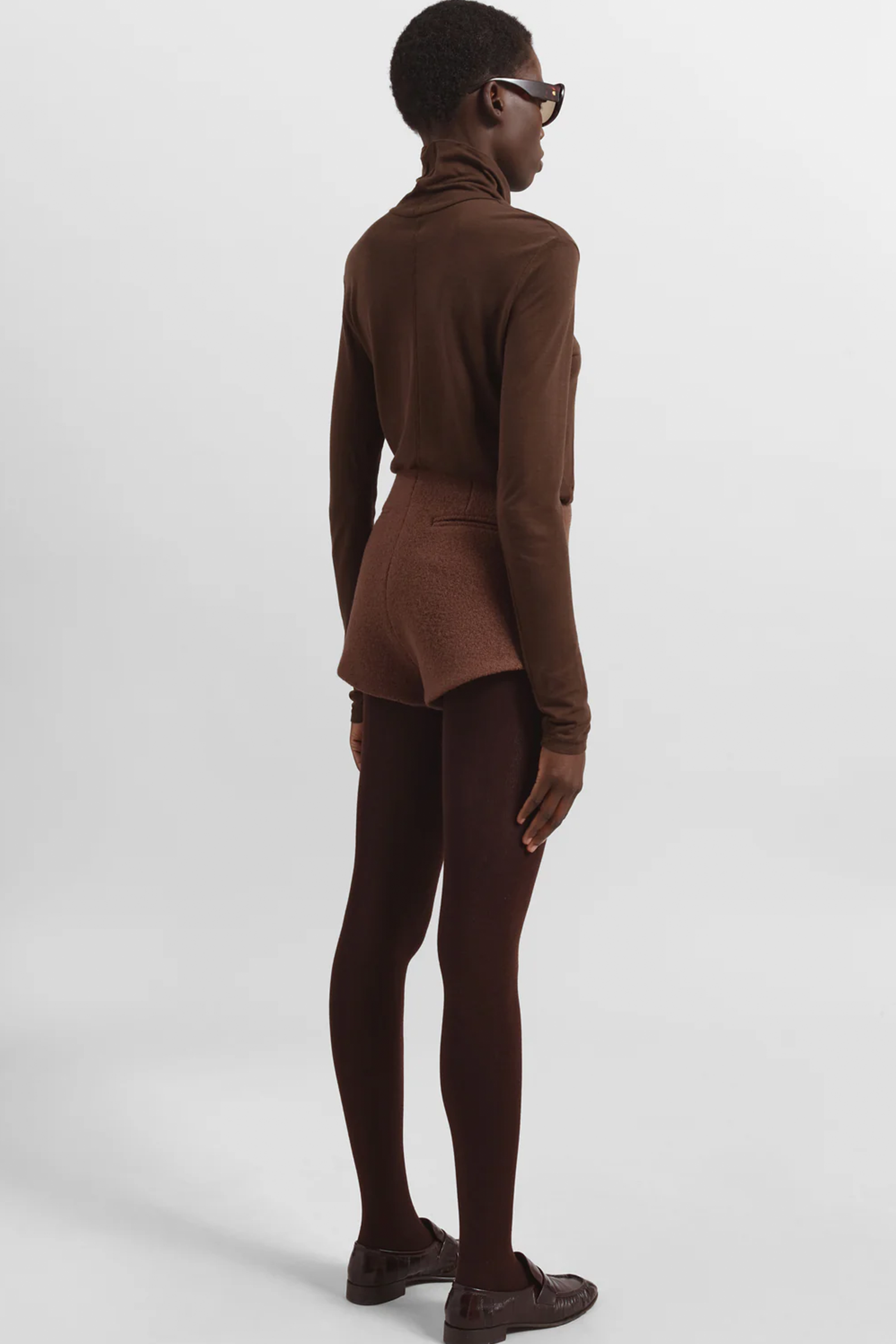 MOZROS's Sheer Turtleneck