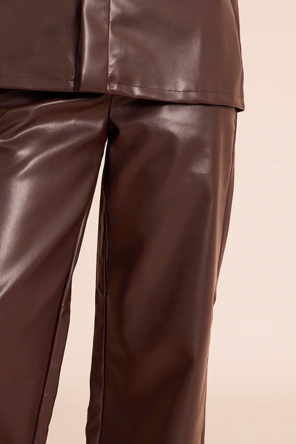 Noir Faux Leather Set