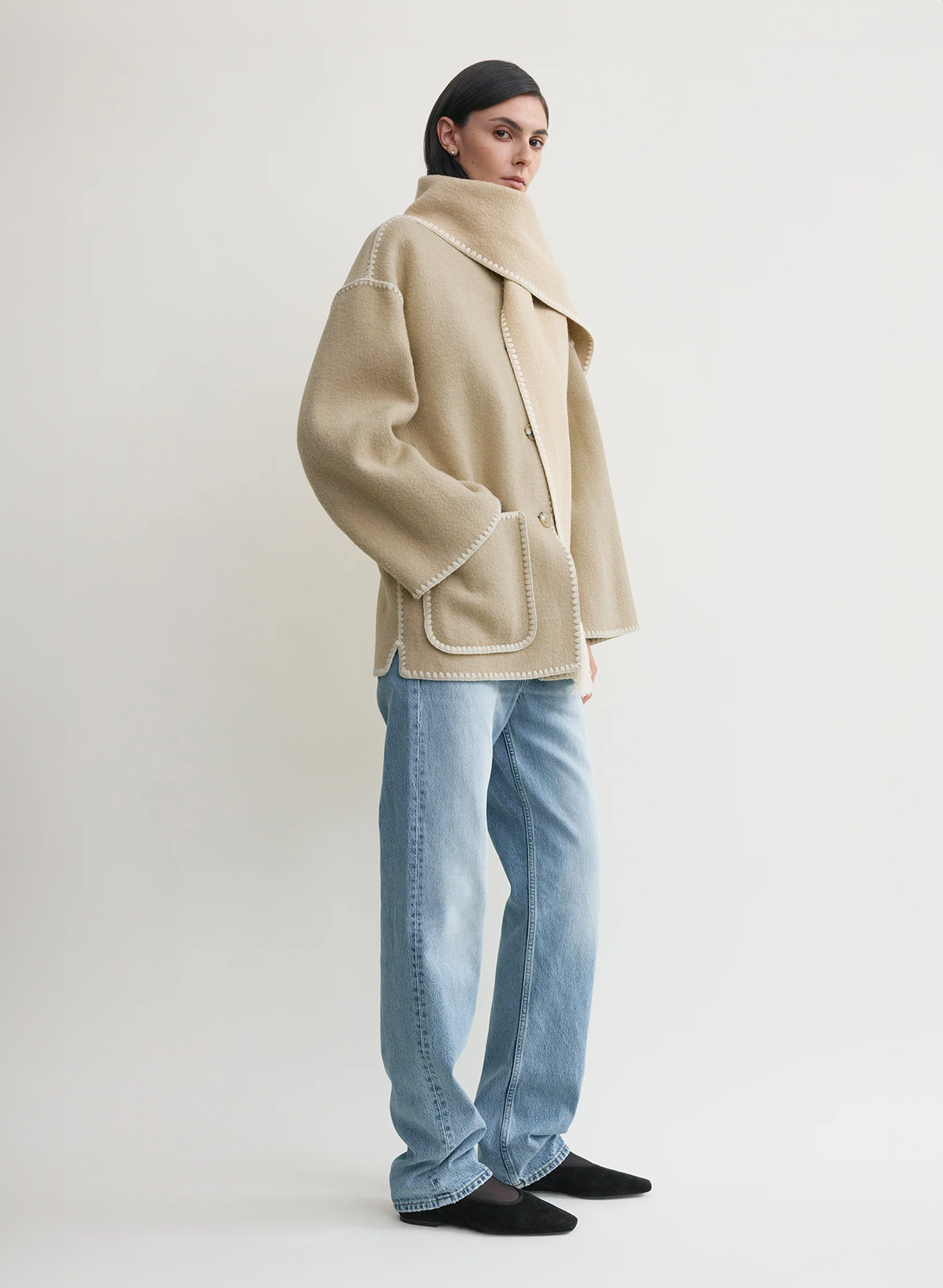 The Arlette Wrap Coat